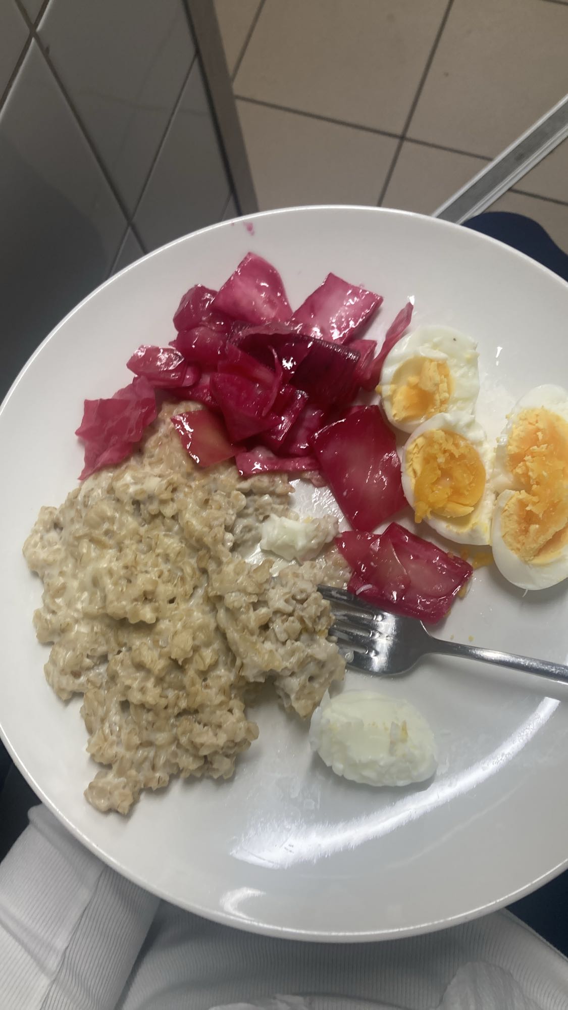 Oats, Eggs & Pickled Veg