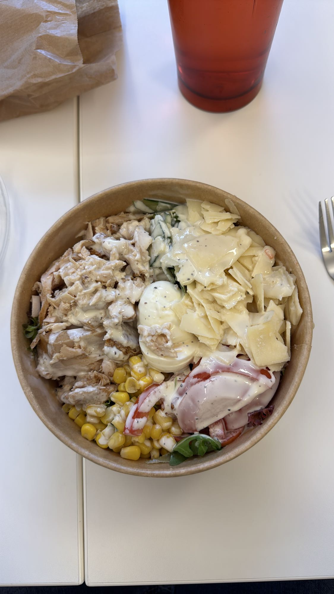 Chicken Caesar Salad Bowl