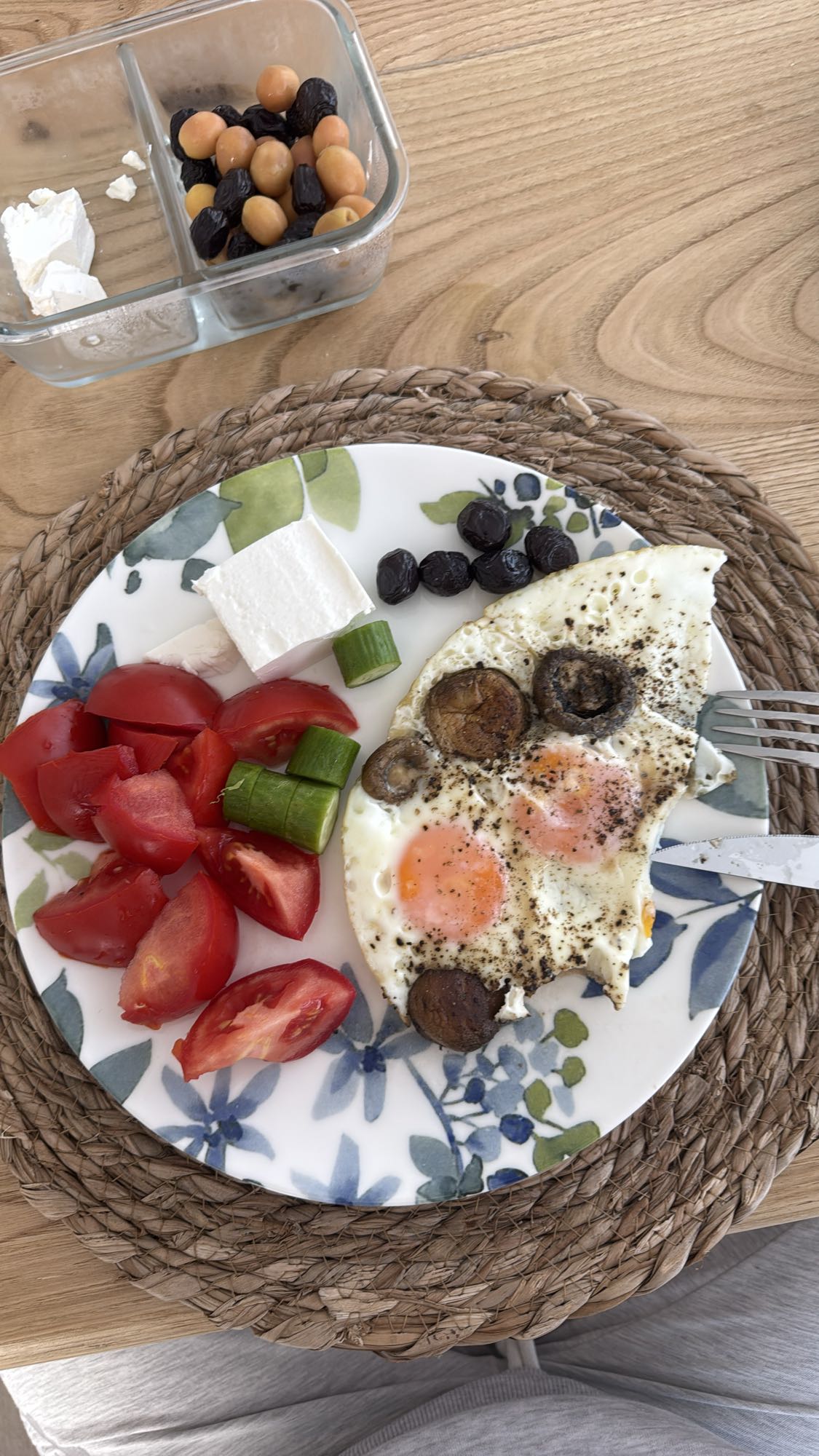 Sebzeli Yumurta Tabağı