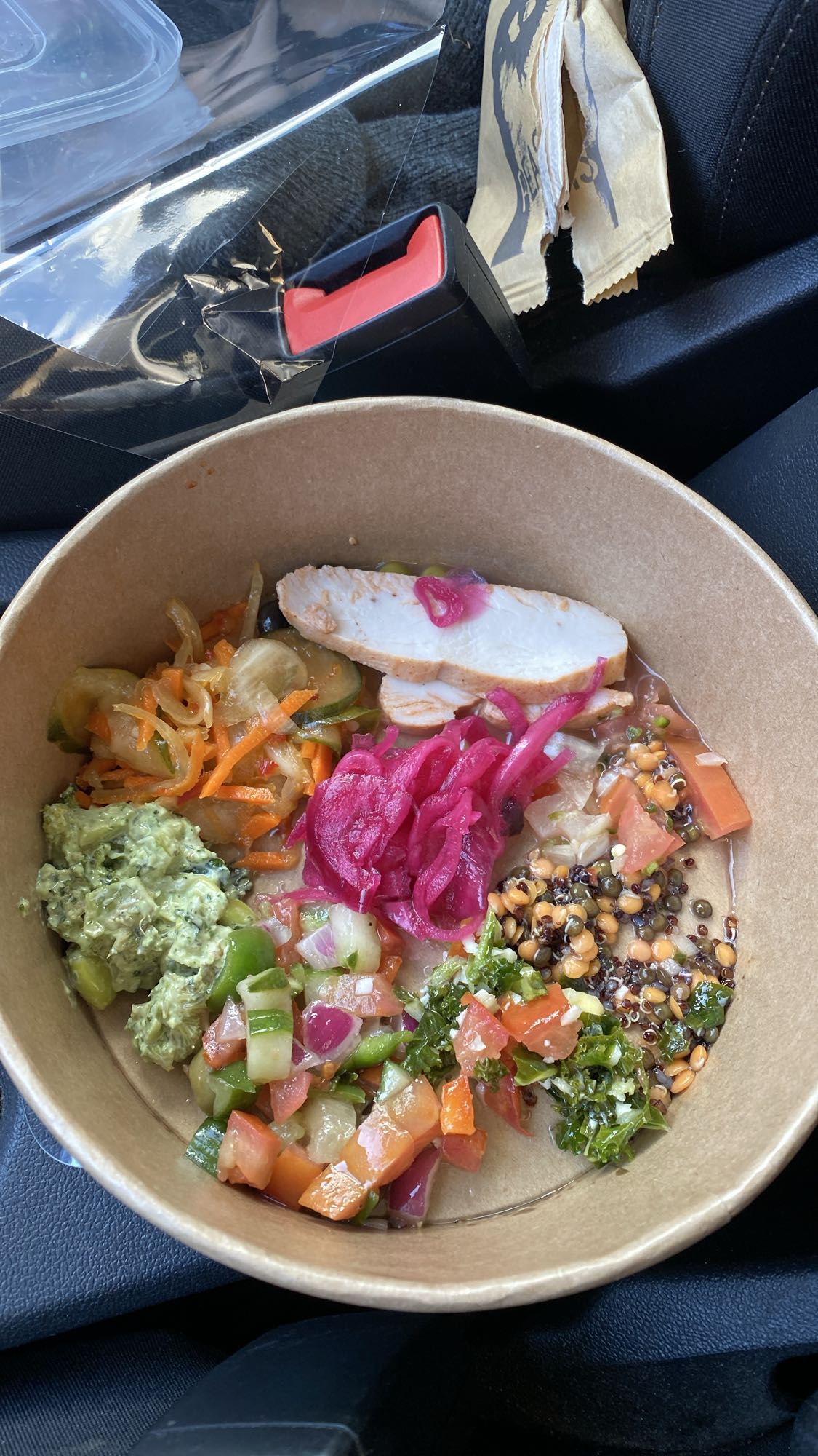 Kycklingskål med grönsaker