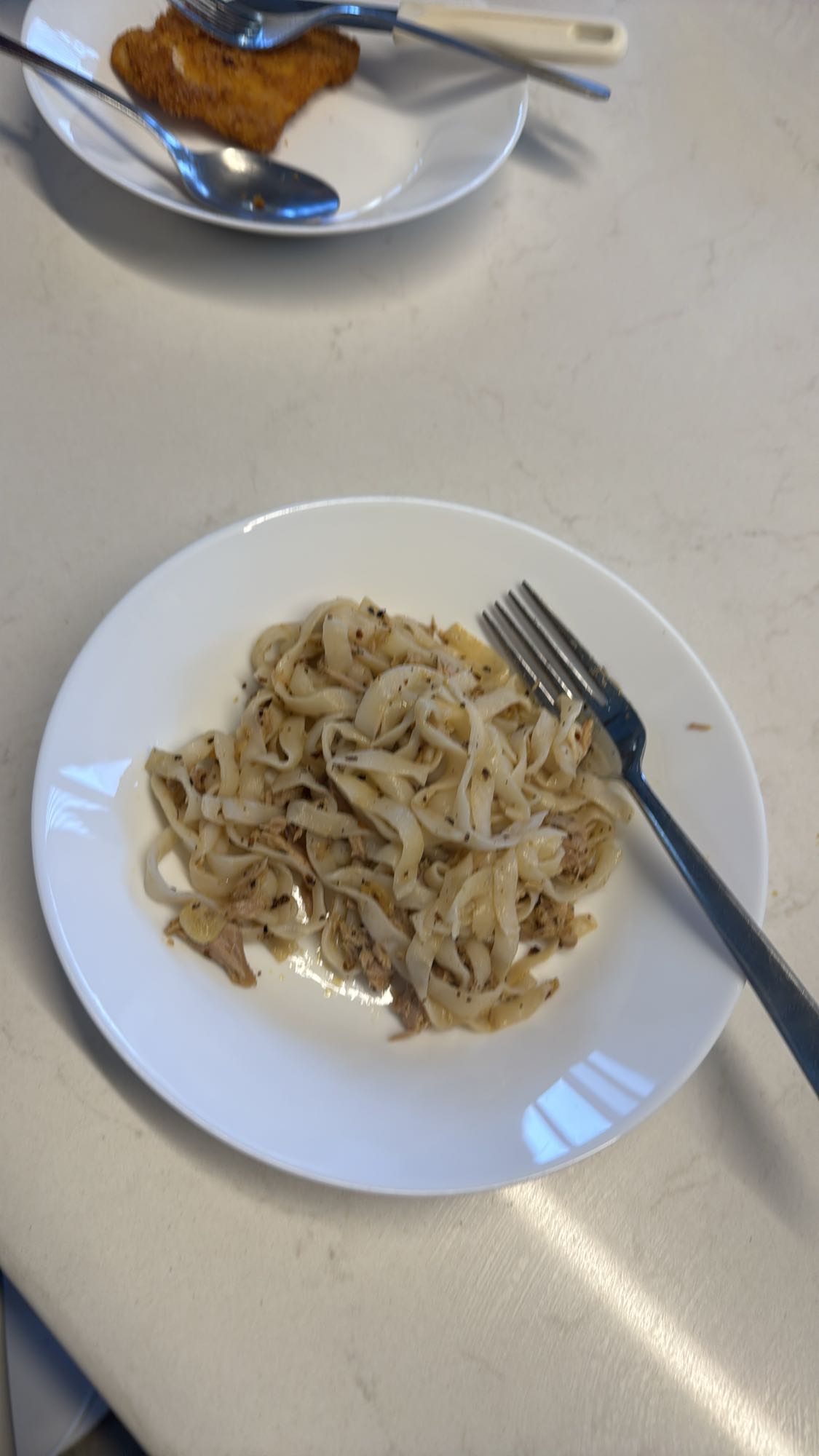 Tuna Garlic Pasta