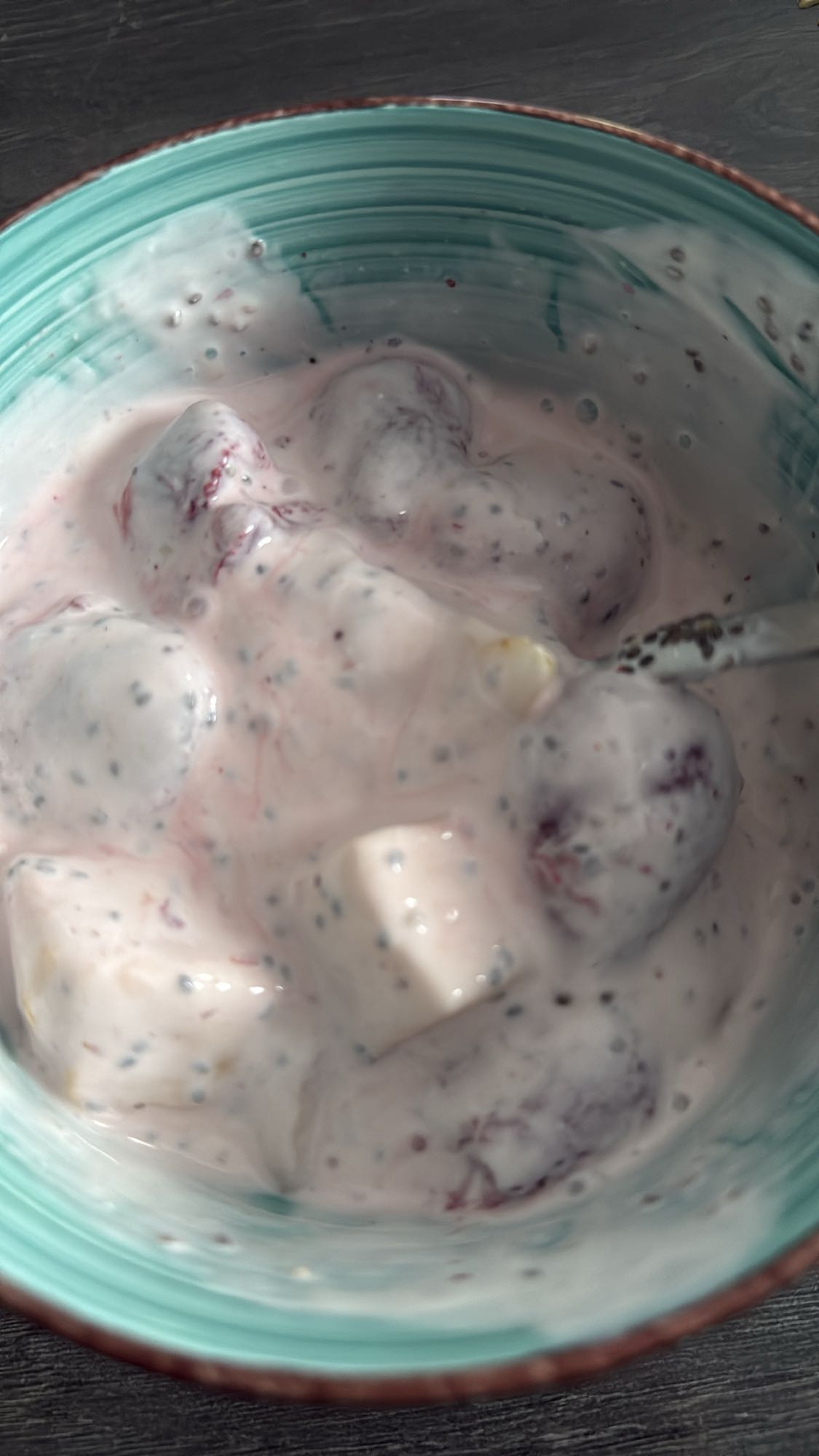 Yaourt fruits et graines