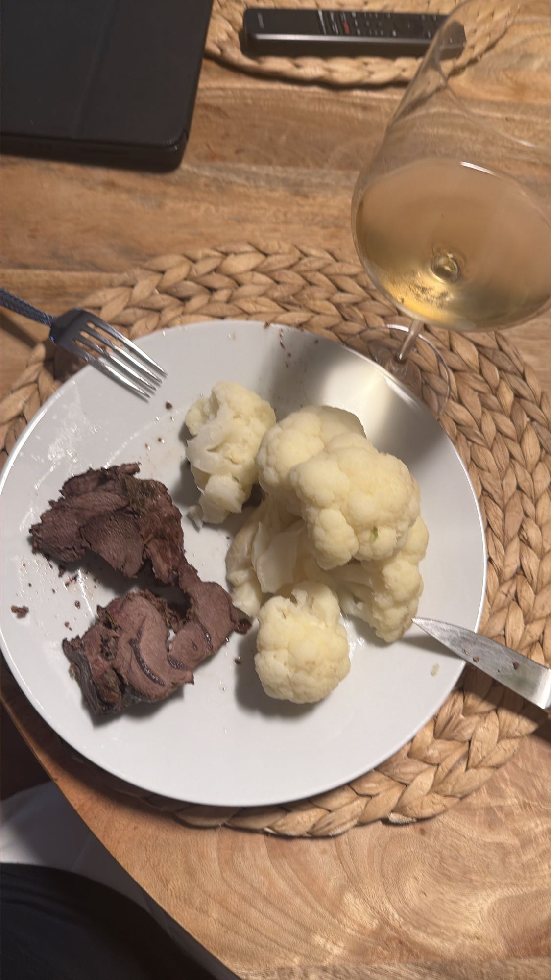 wołowina z kalafiorem