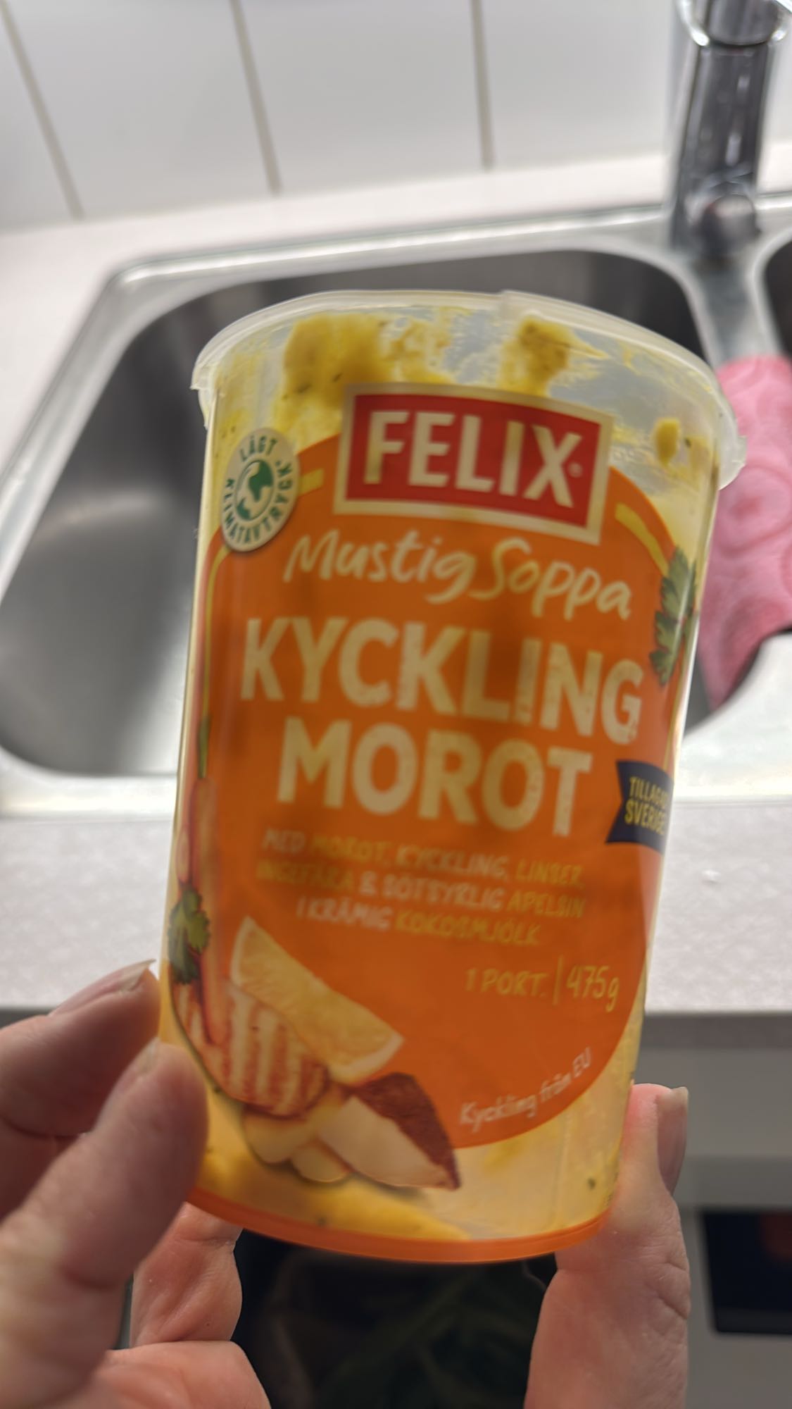 Kyckling Morot Soppa