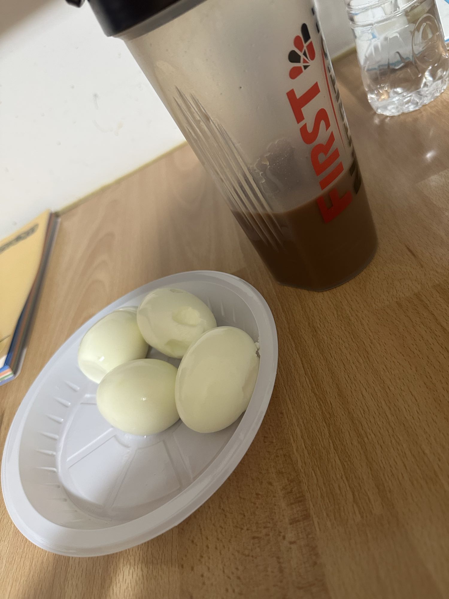 Eggs and Protein Shake
