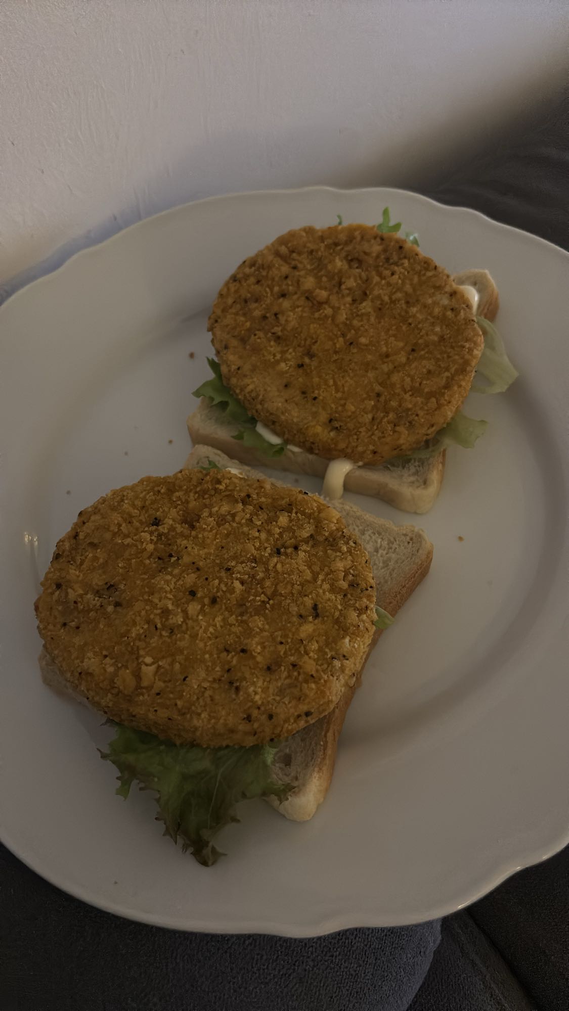 Vegetarische Sandwich Burgers