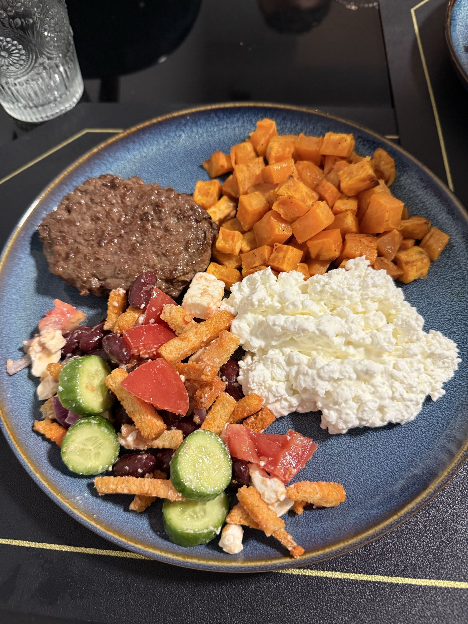 Assiette protéinée mixte