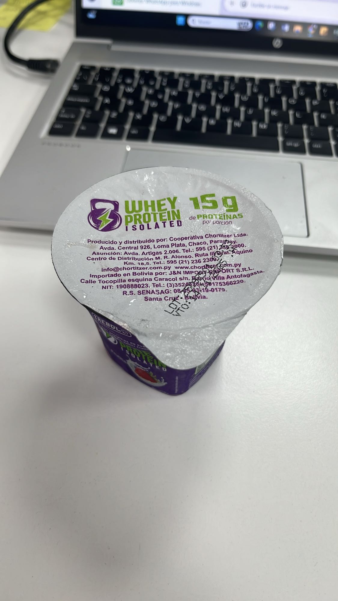 yogur con proteína
