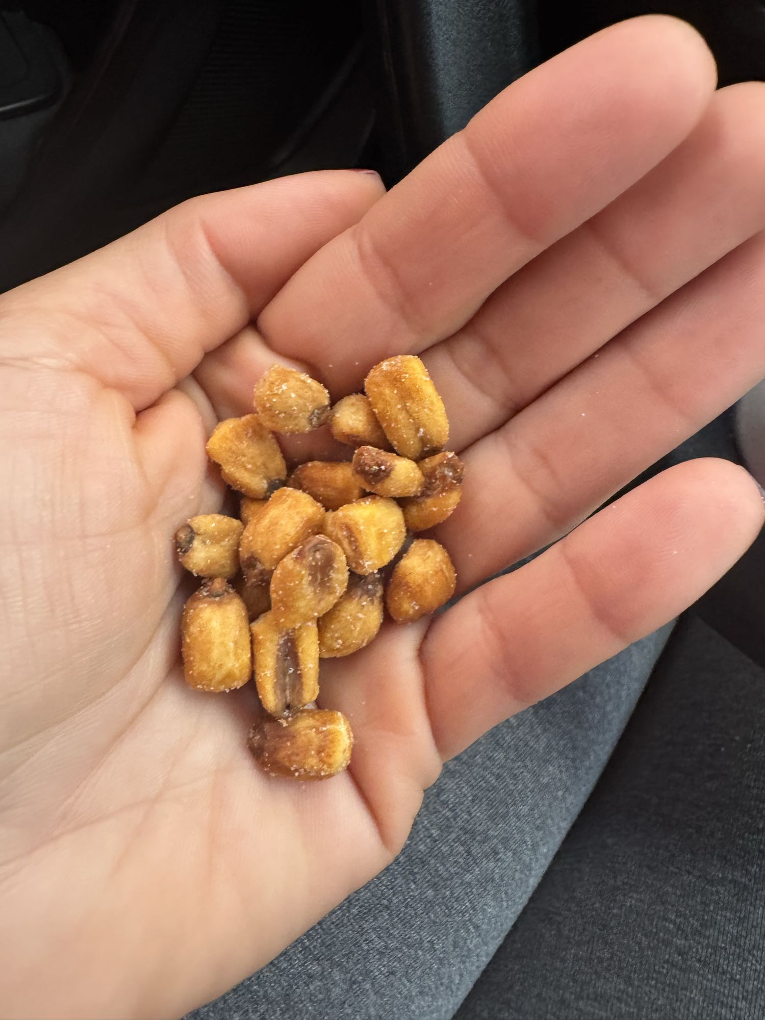 Milho torrado salgado