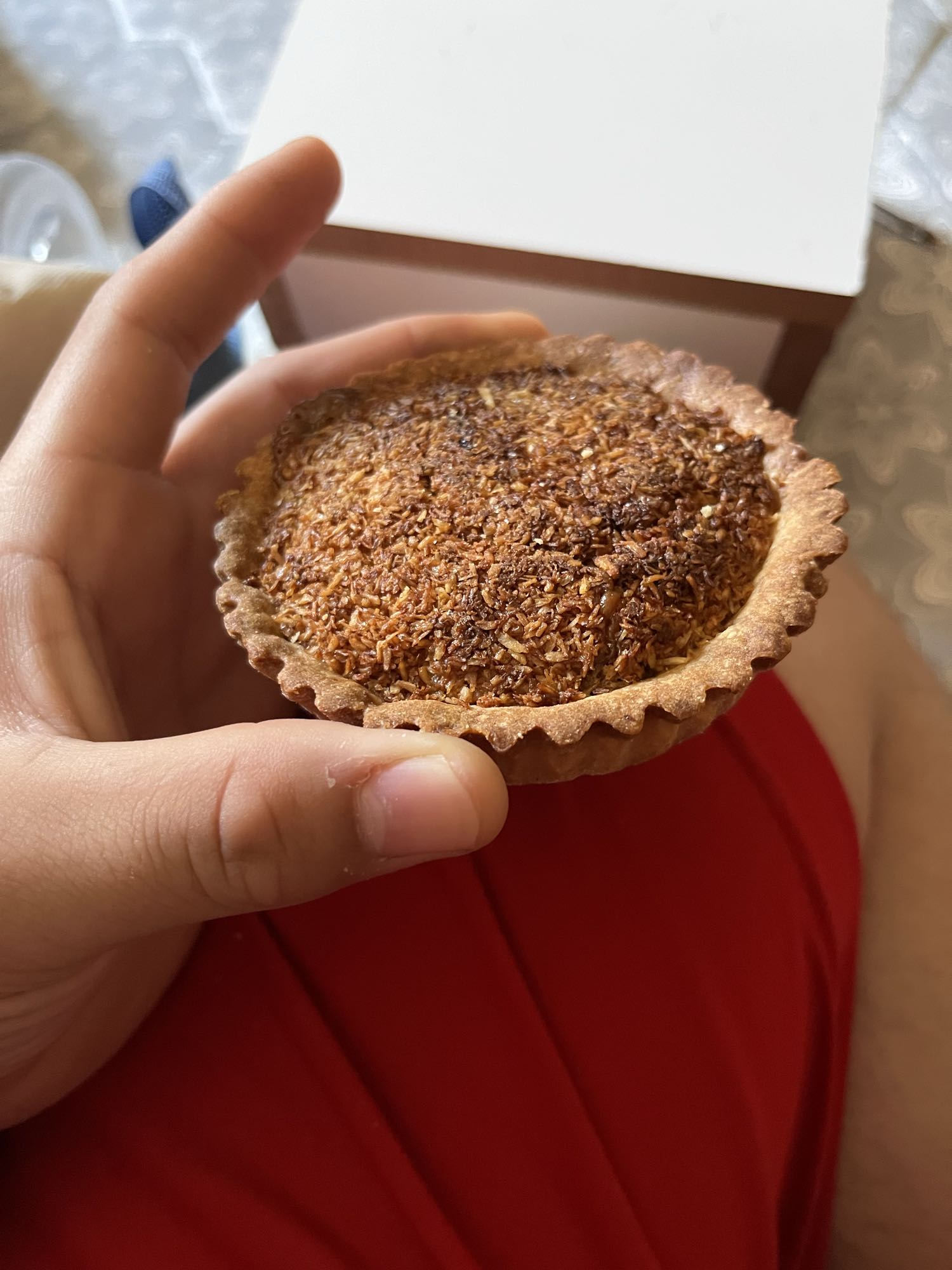 tarta de coco con dulce de leche
