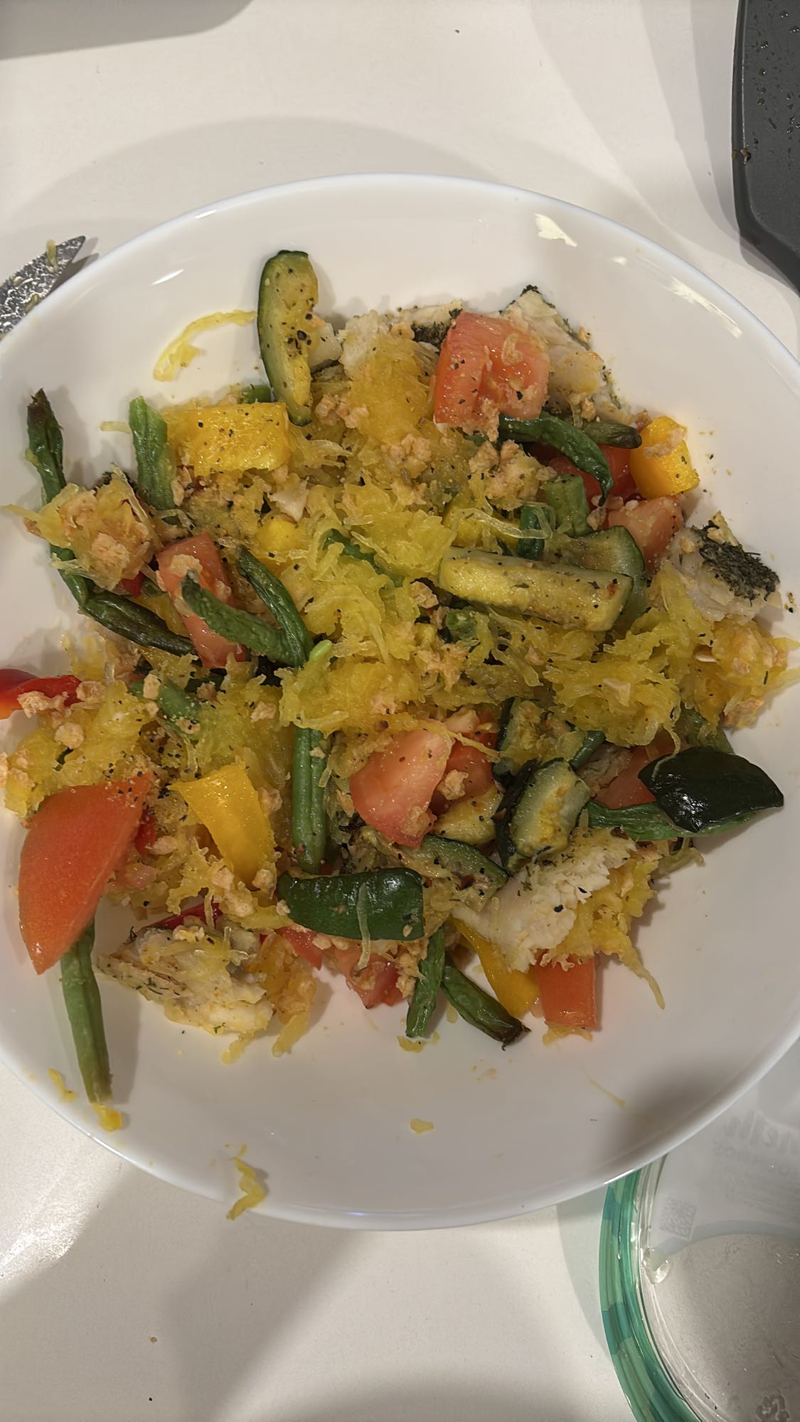 Légumes rôtis et courge