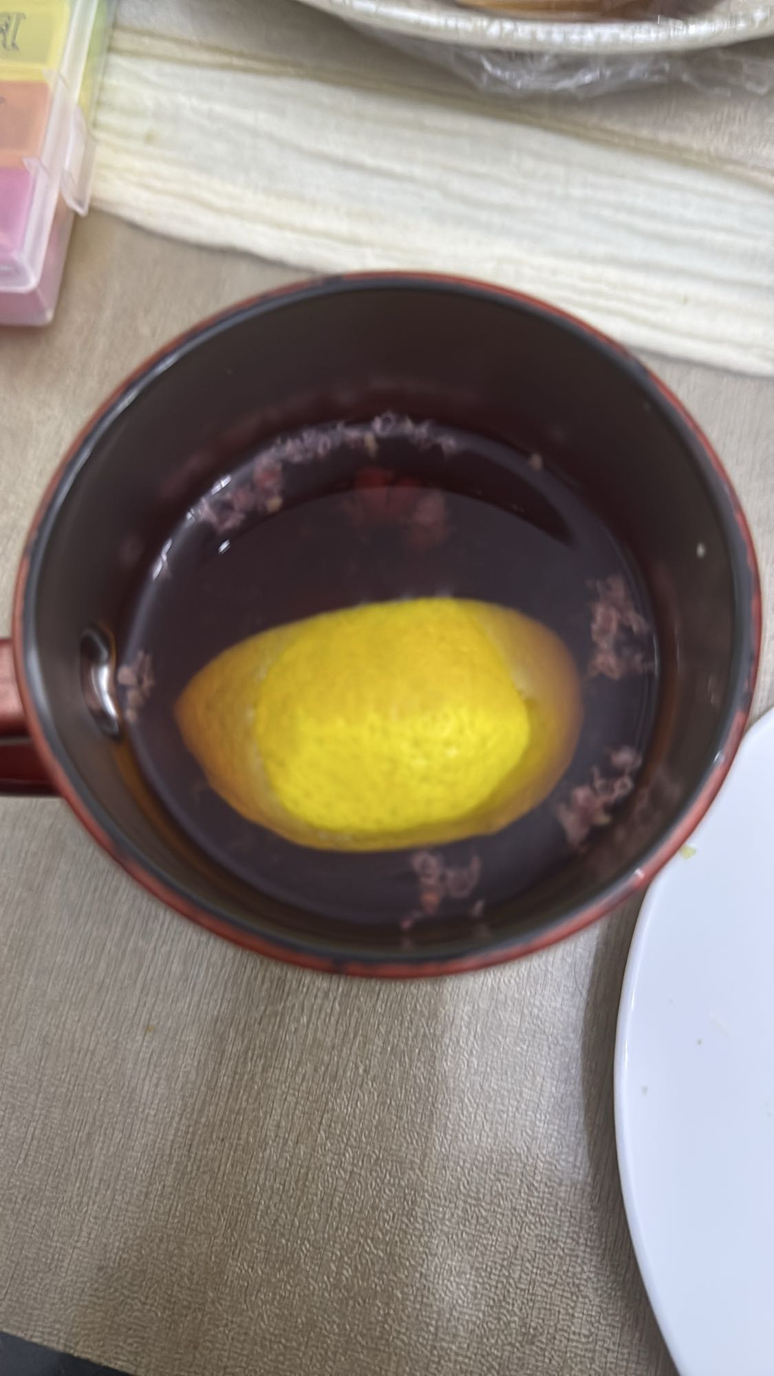 чай с лимоном