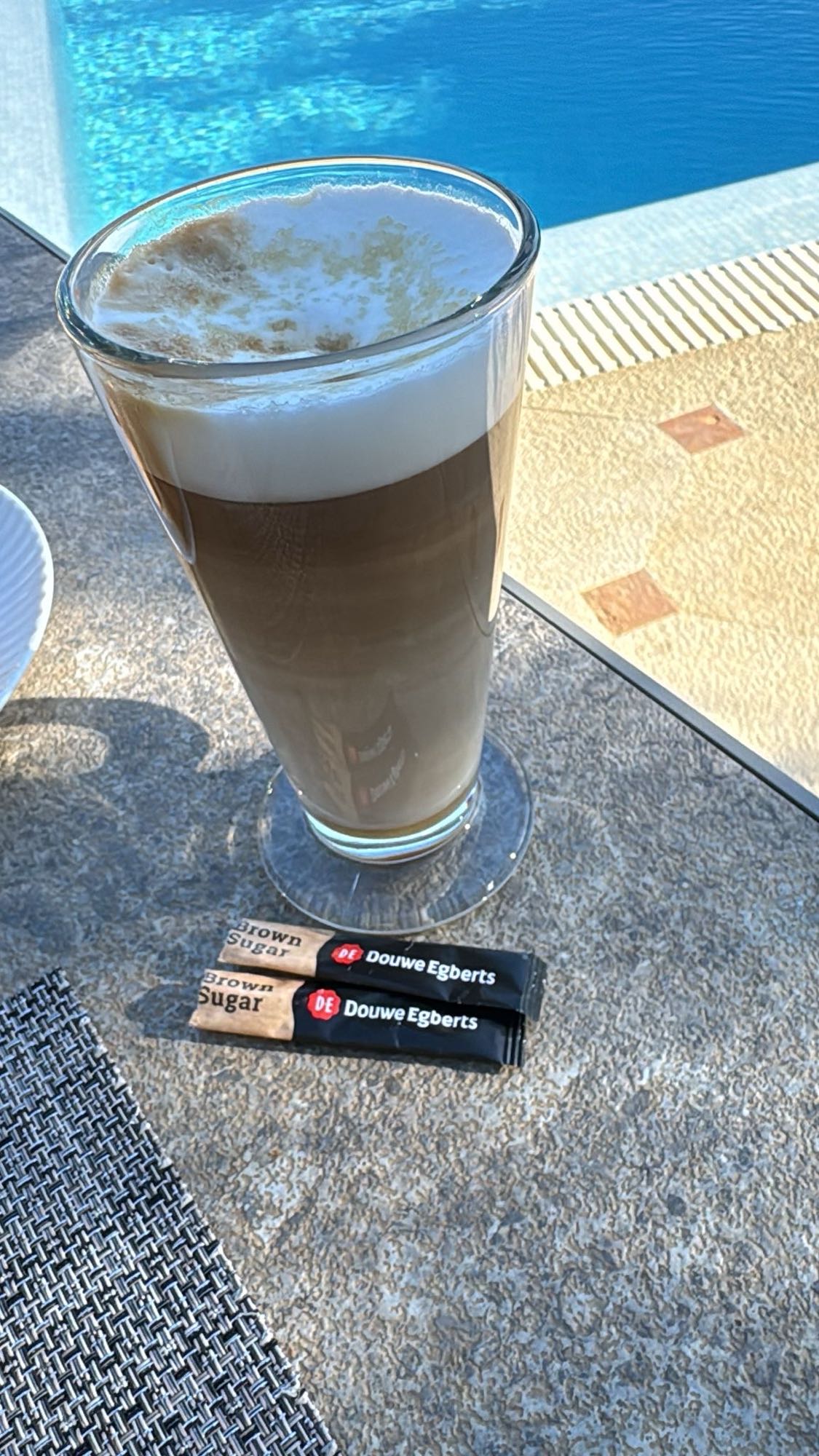 Iced Latte with Sugar