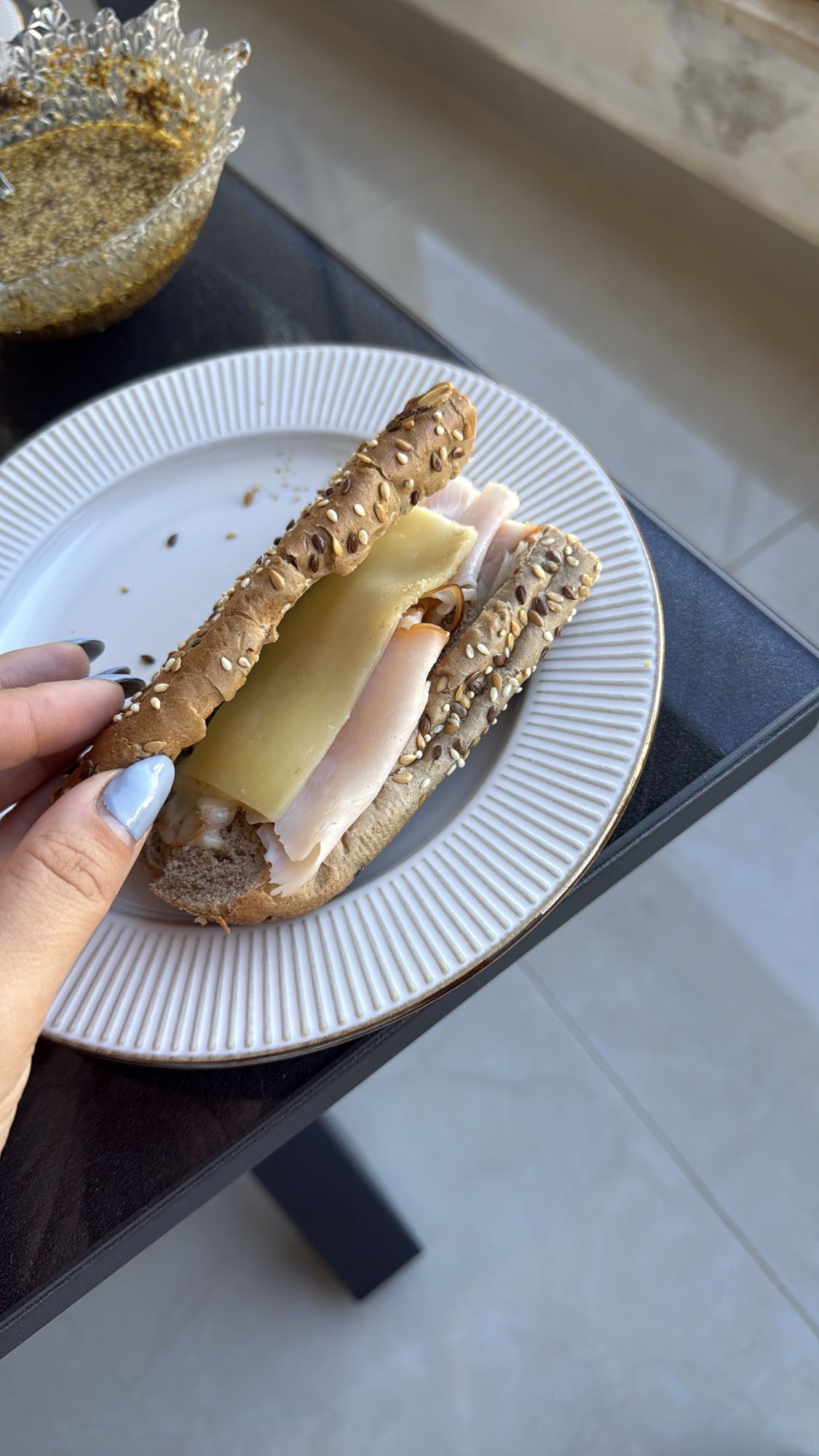 Turkey Cheese Sandwich