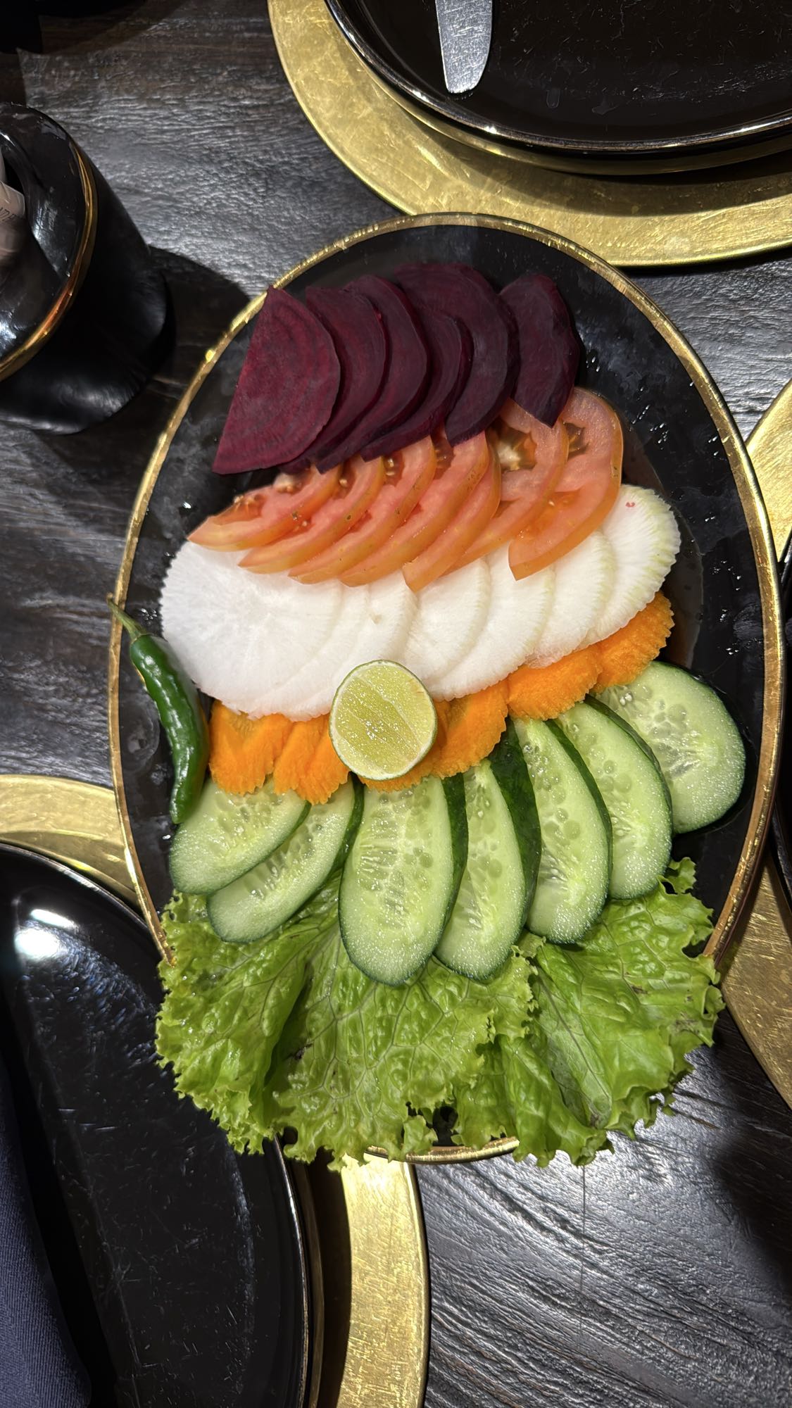 овощной салат ассорти