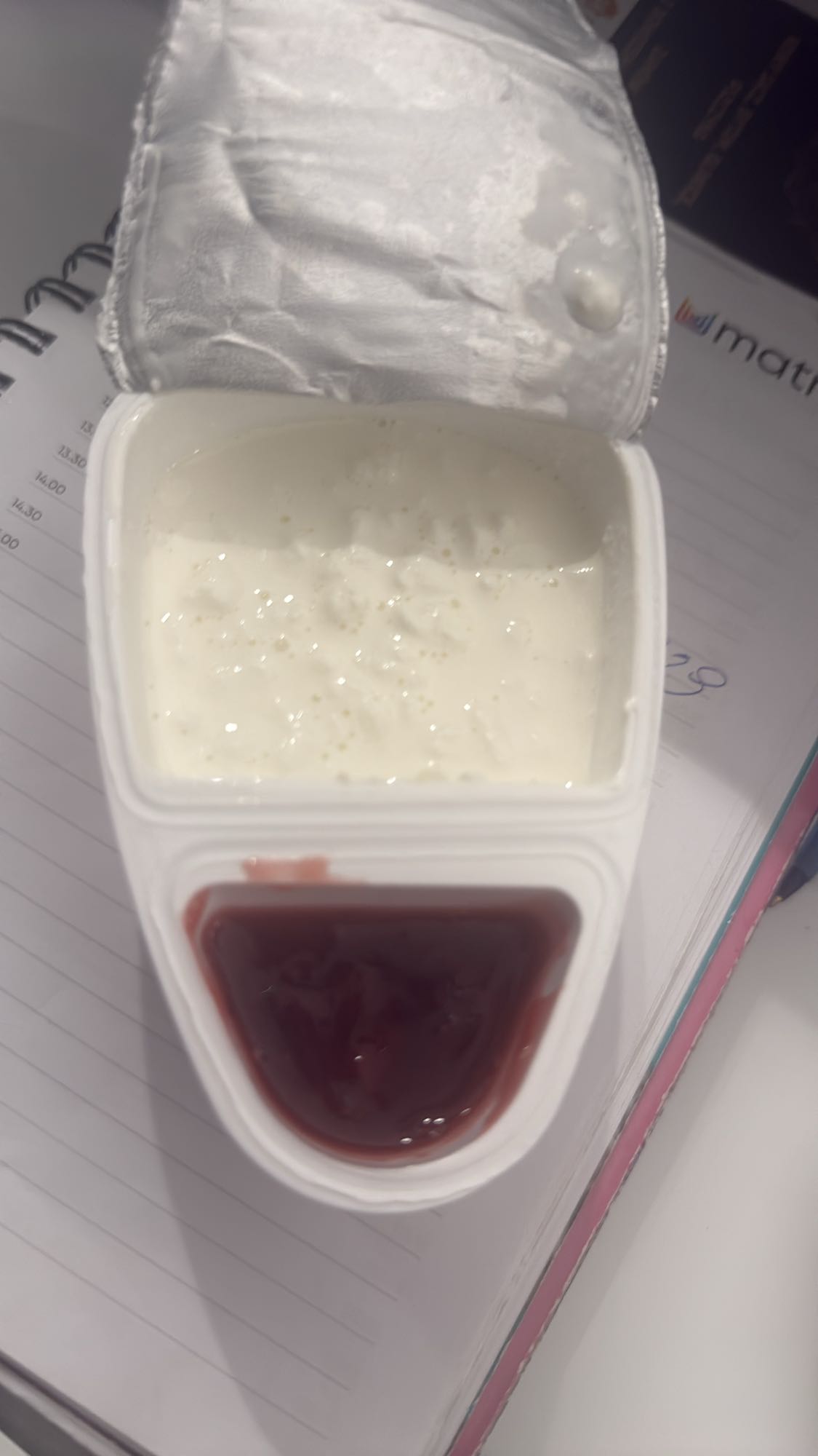 ryż na mleku z dżemem