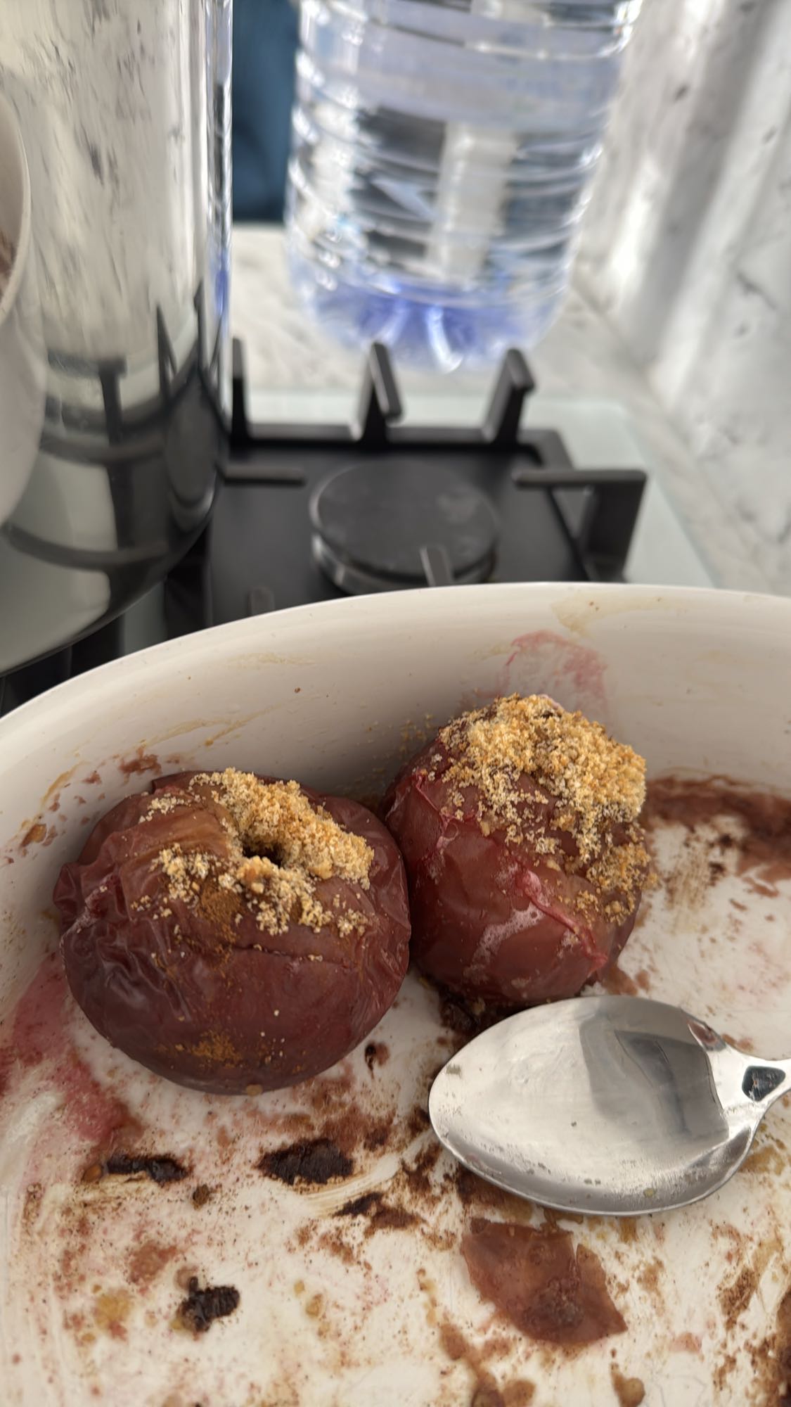 Mere coapte cu pesmet