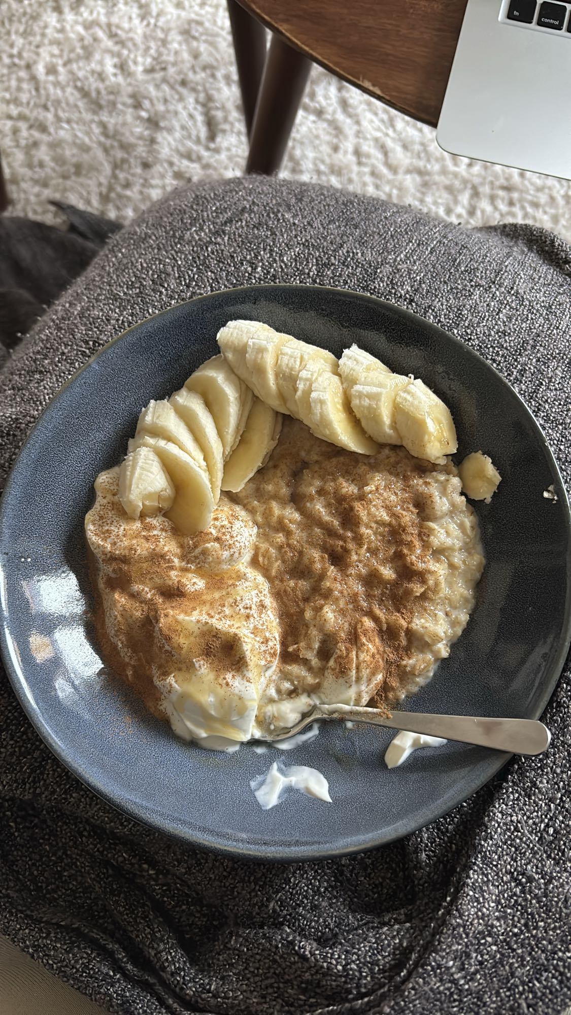 Havregrynsgröt med banan