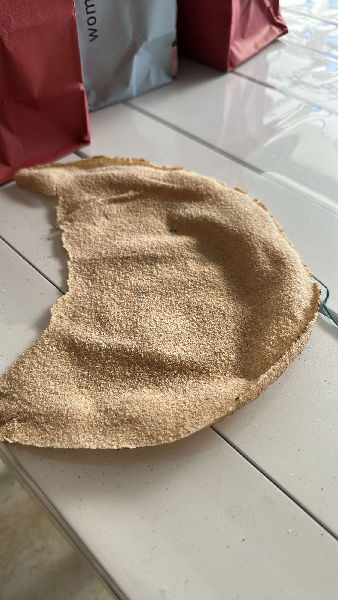 Whole wheat flatbread