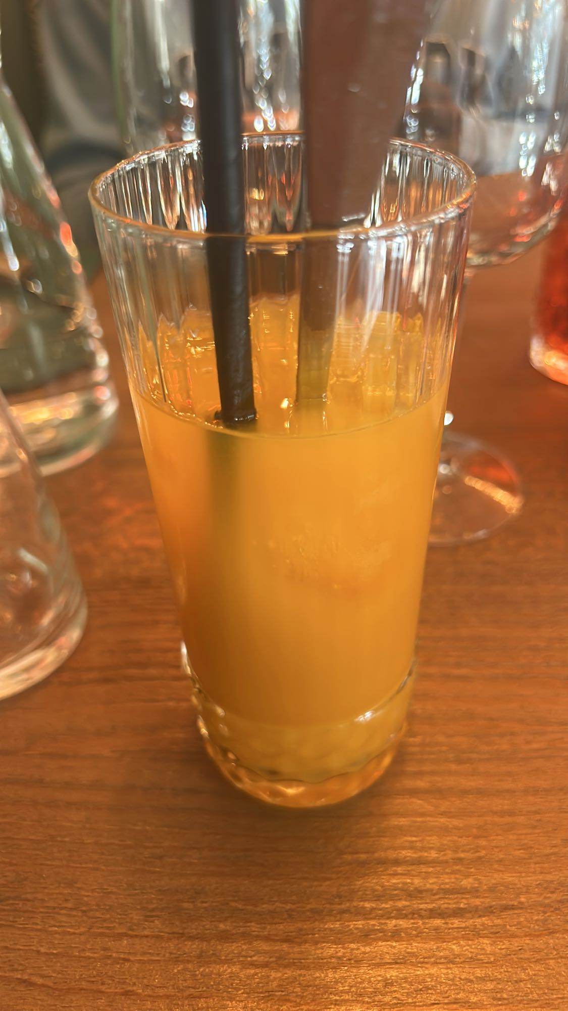 Jus d'orange frais