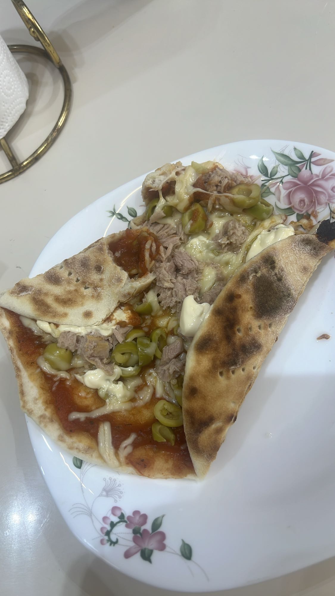 Pizza thon et olives