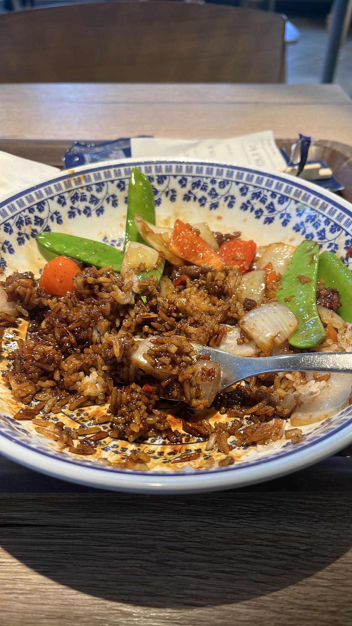 Stekt ris med grönsaker