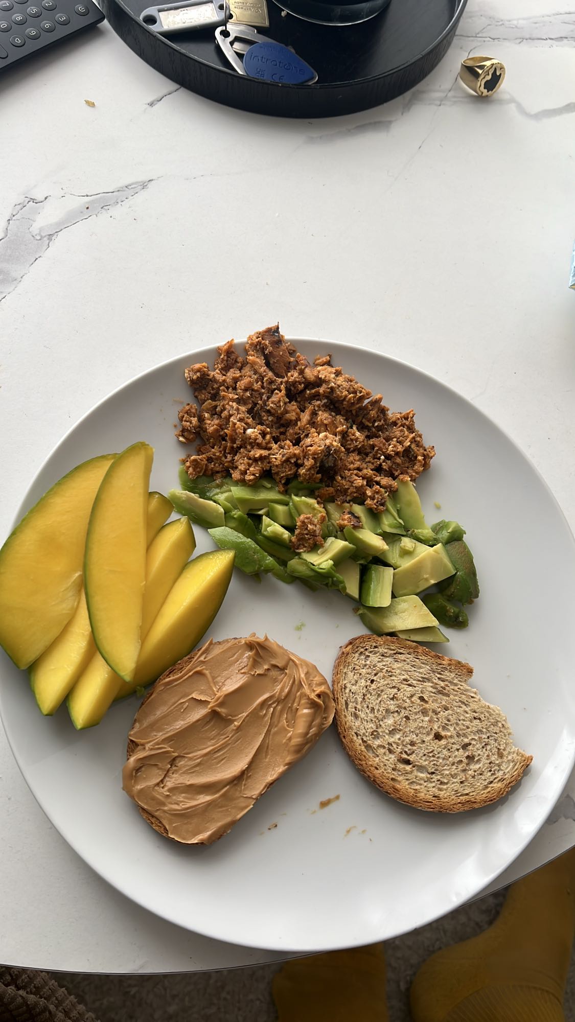 Assiette petit-déjeuner