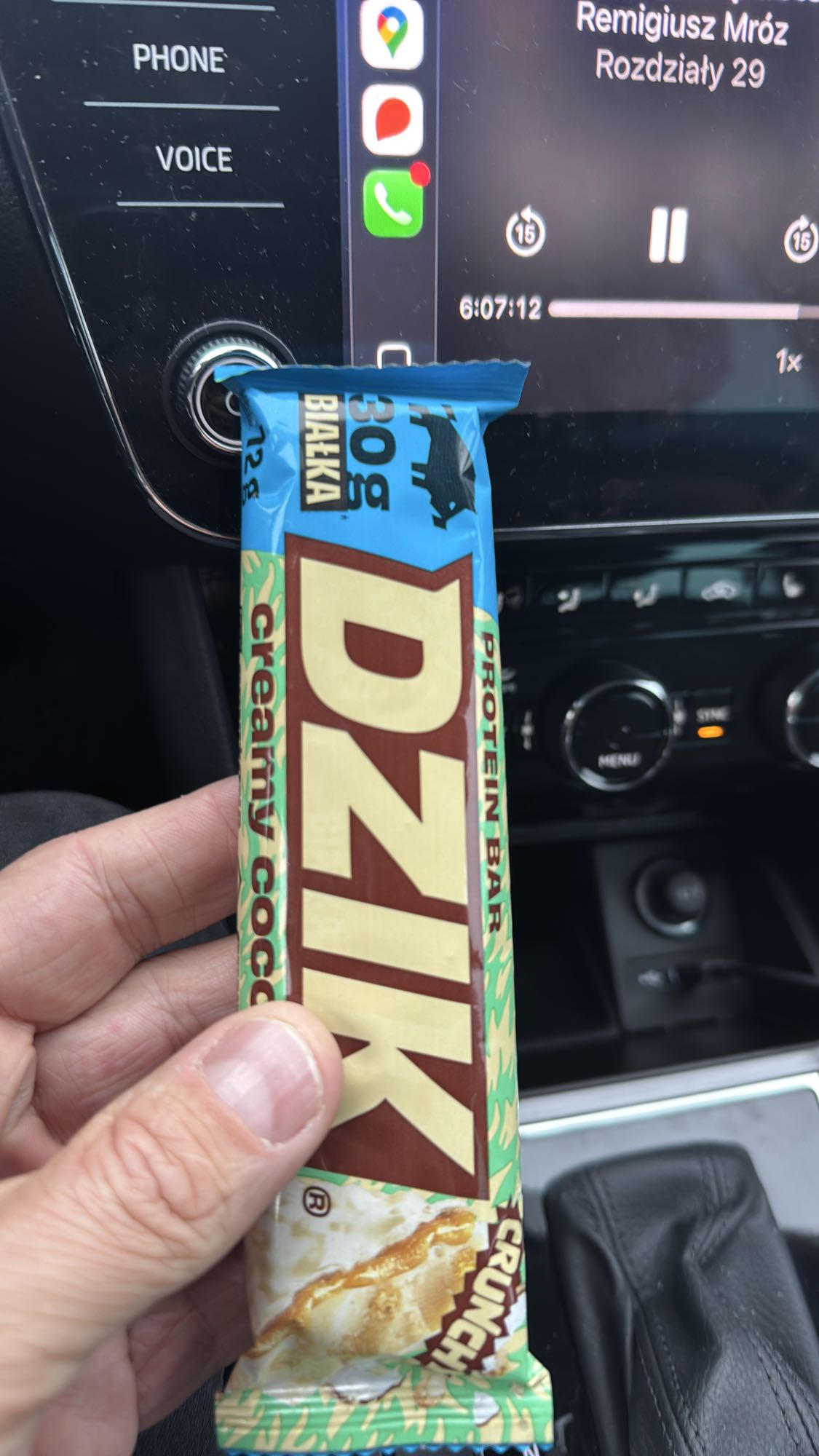 Baton proteinowy kokosowy