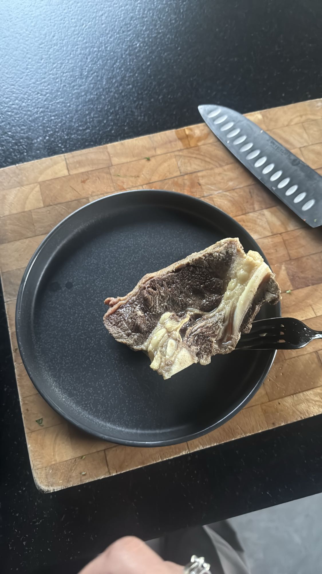 gotowana wołowina z kością