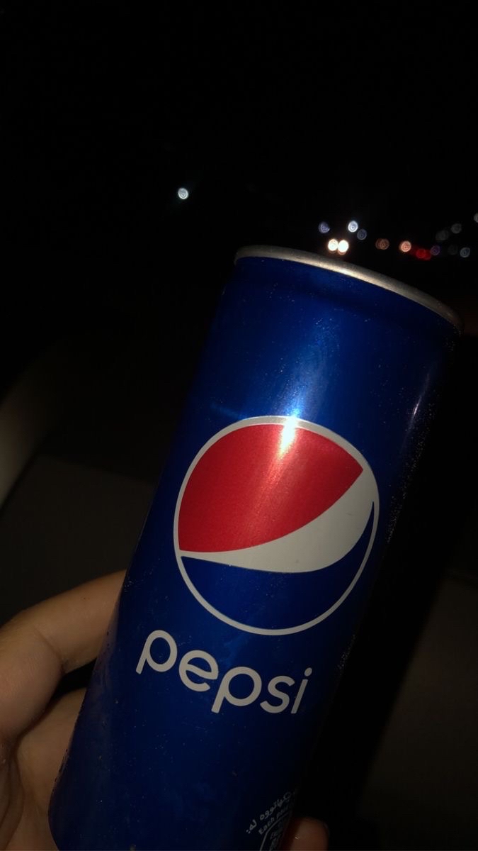 Pepsi can drink