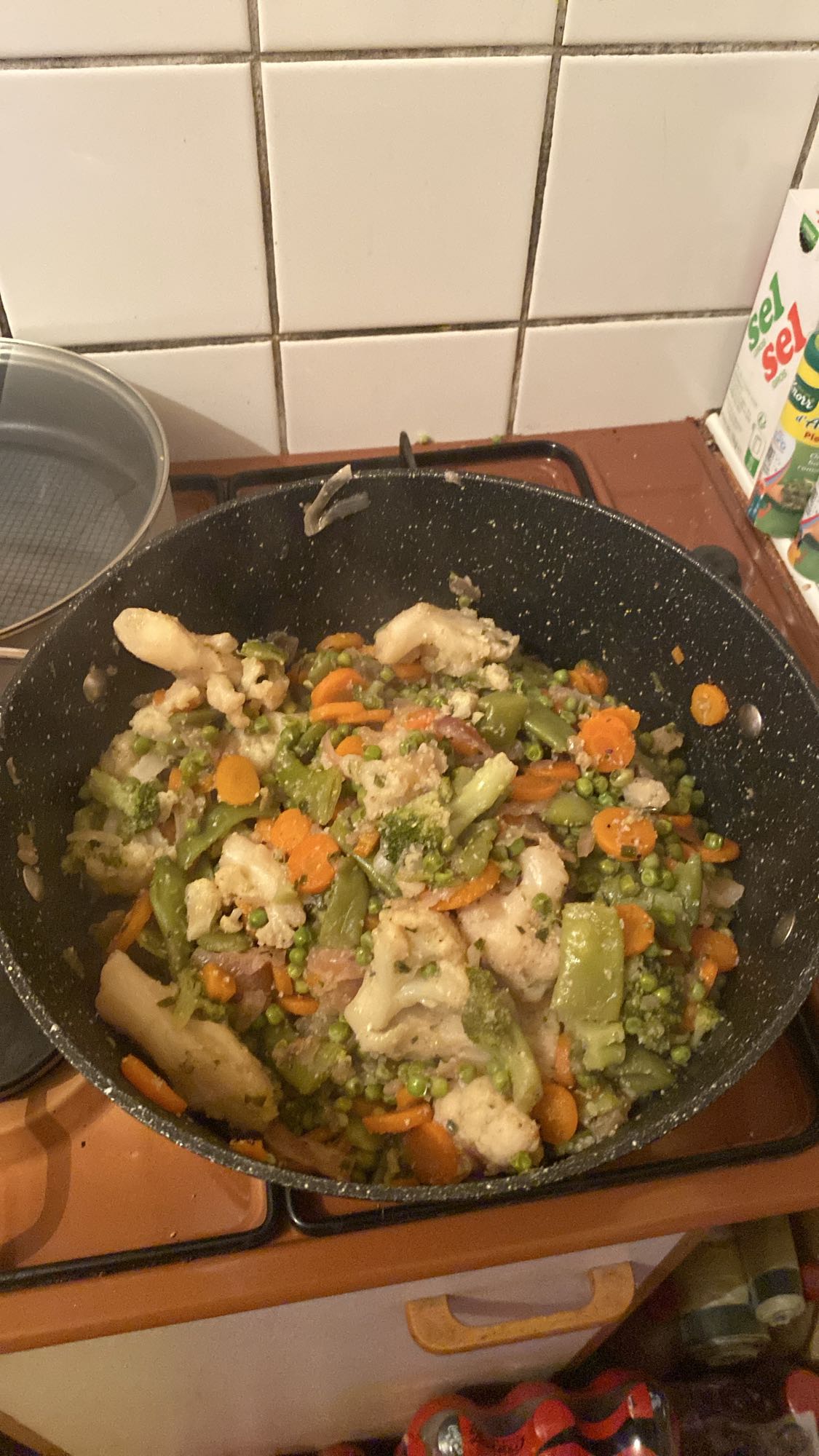 Mélange de légumes sautés