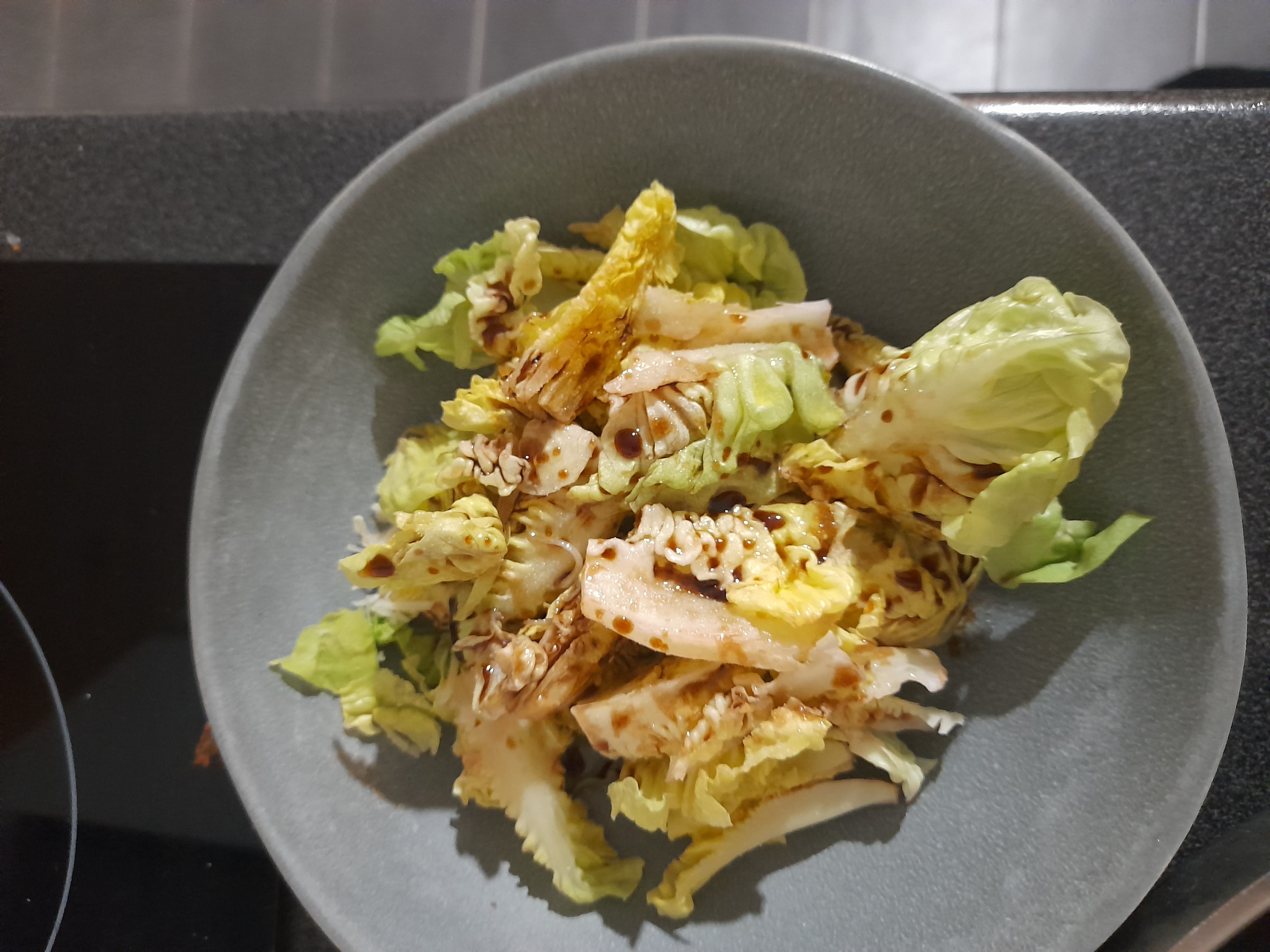 Salade de laitue simple