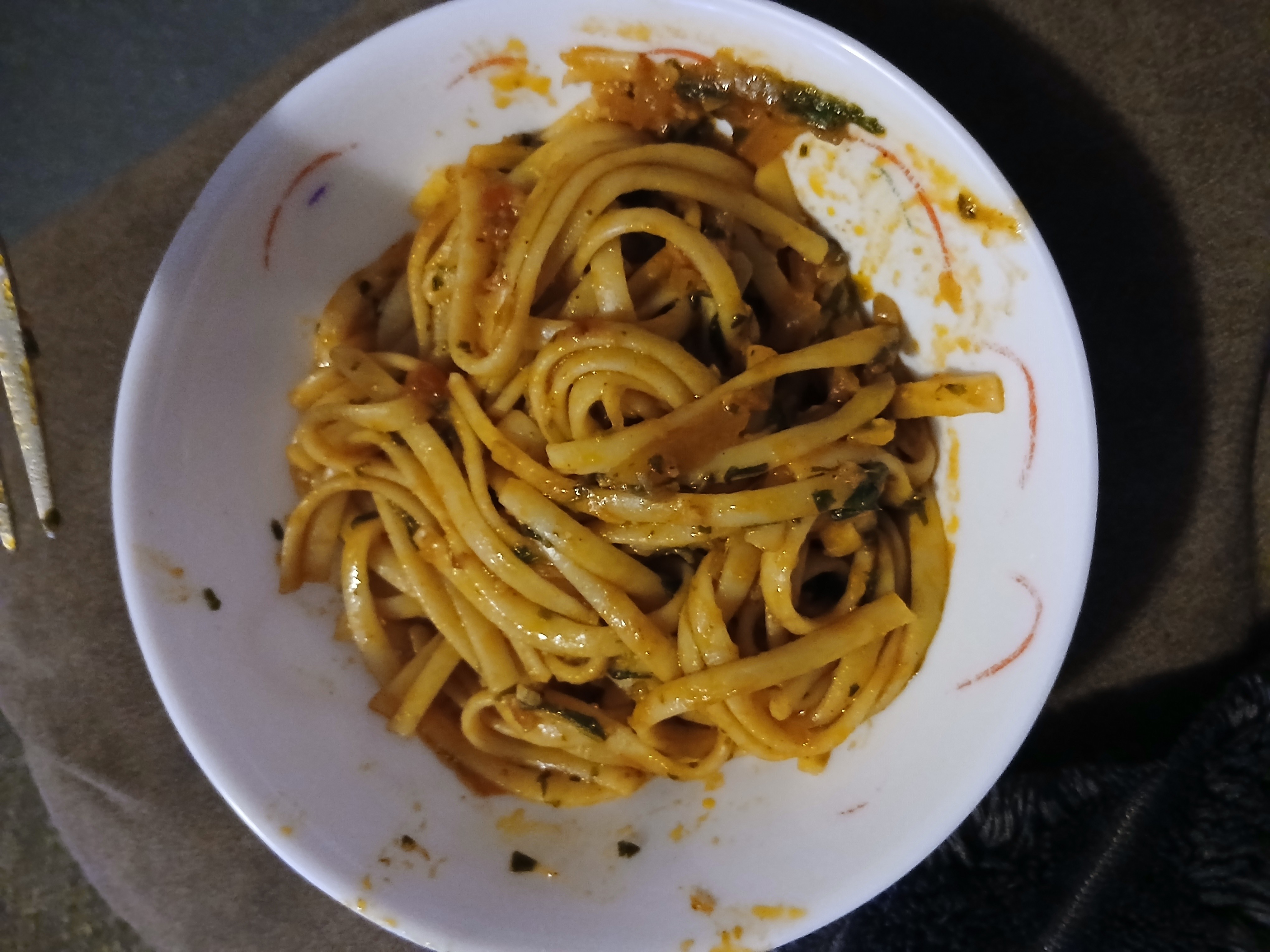 Pasta met tomatensaus