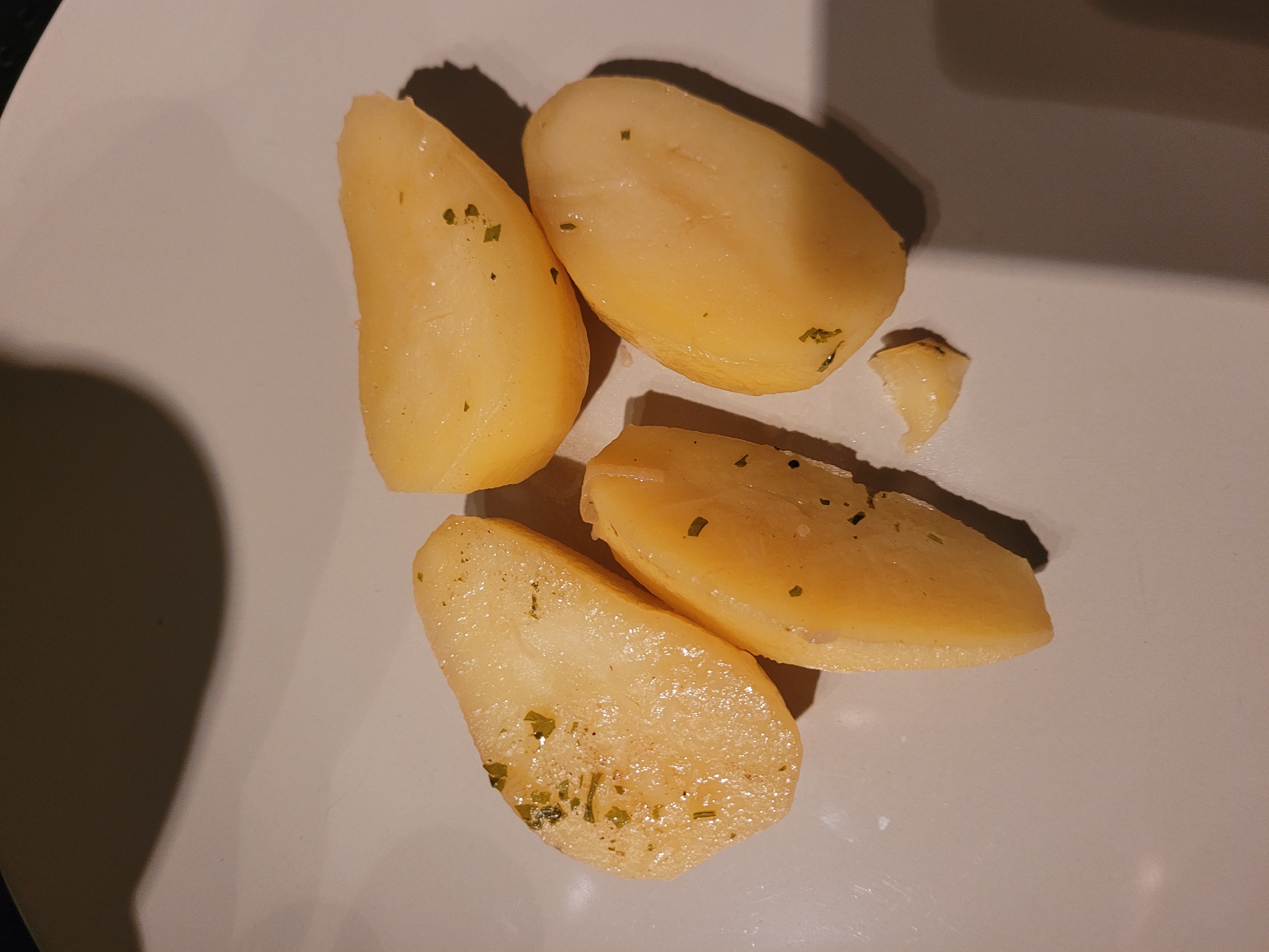 Pommes de terre bouillies