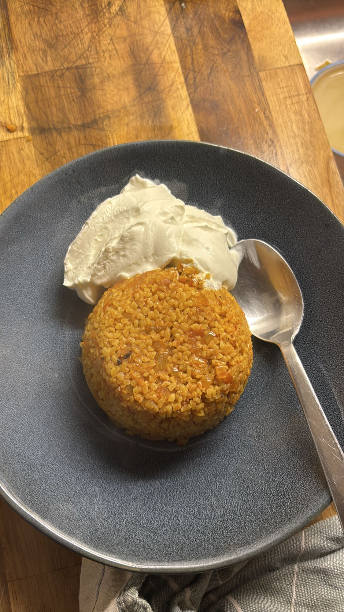 Bulgur med yoghurt