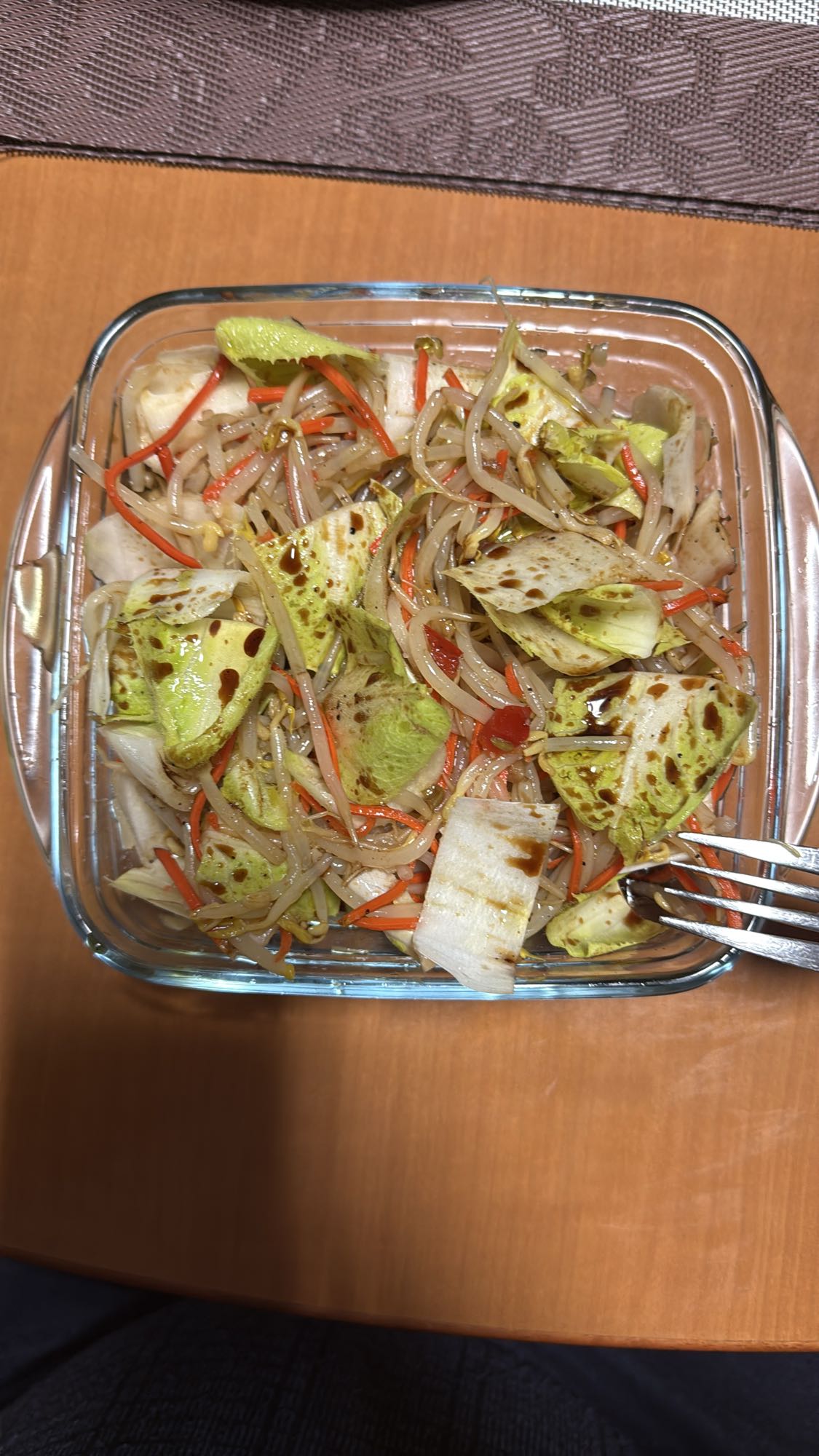 Ensalada asiática ligera