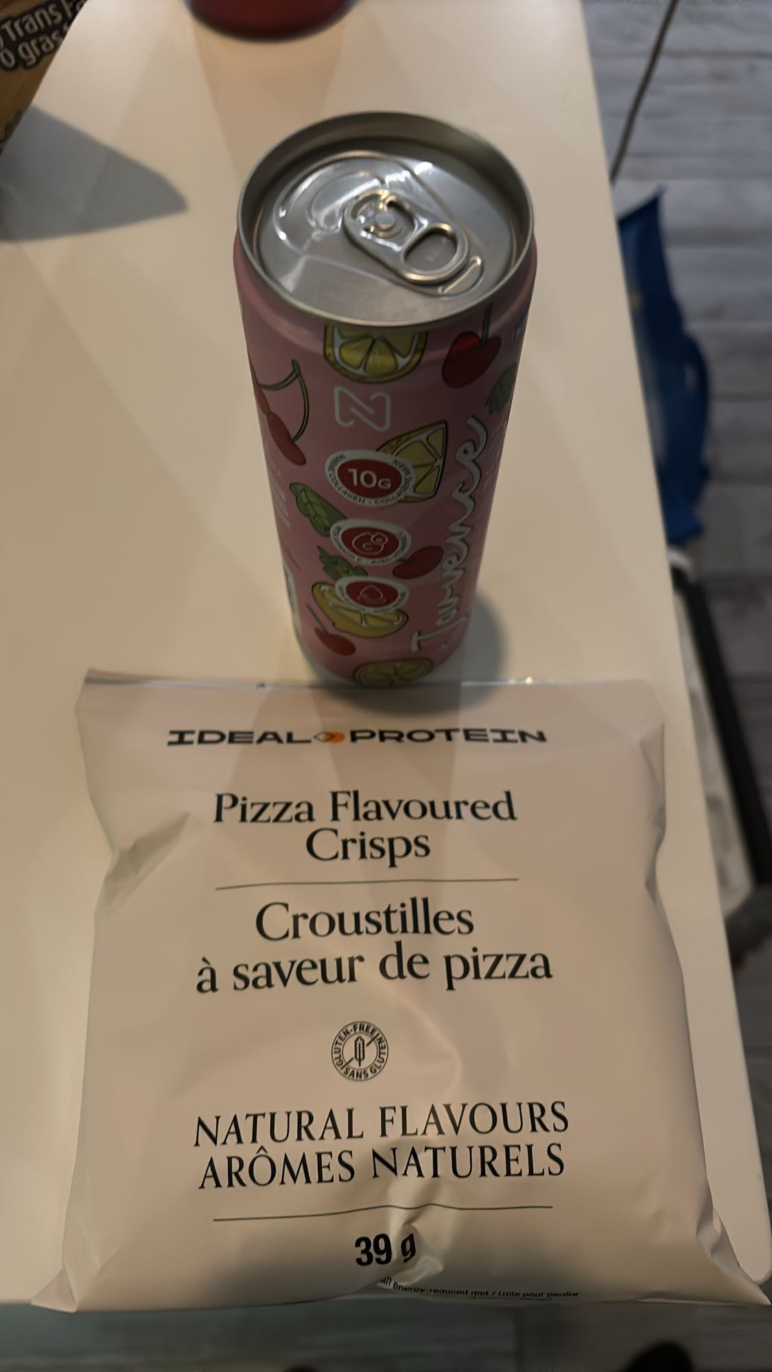 Collation protéinée pizza