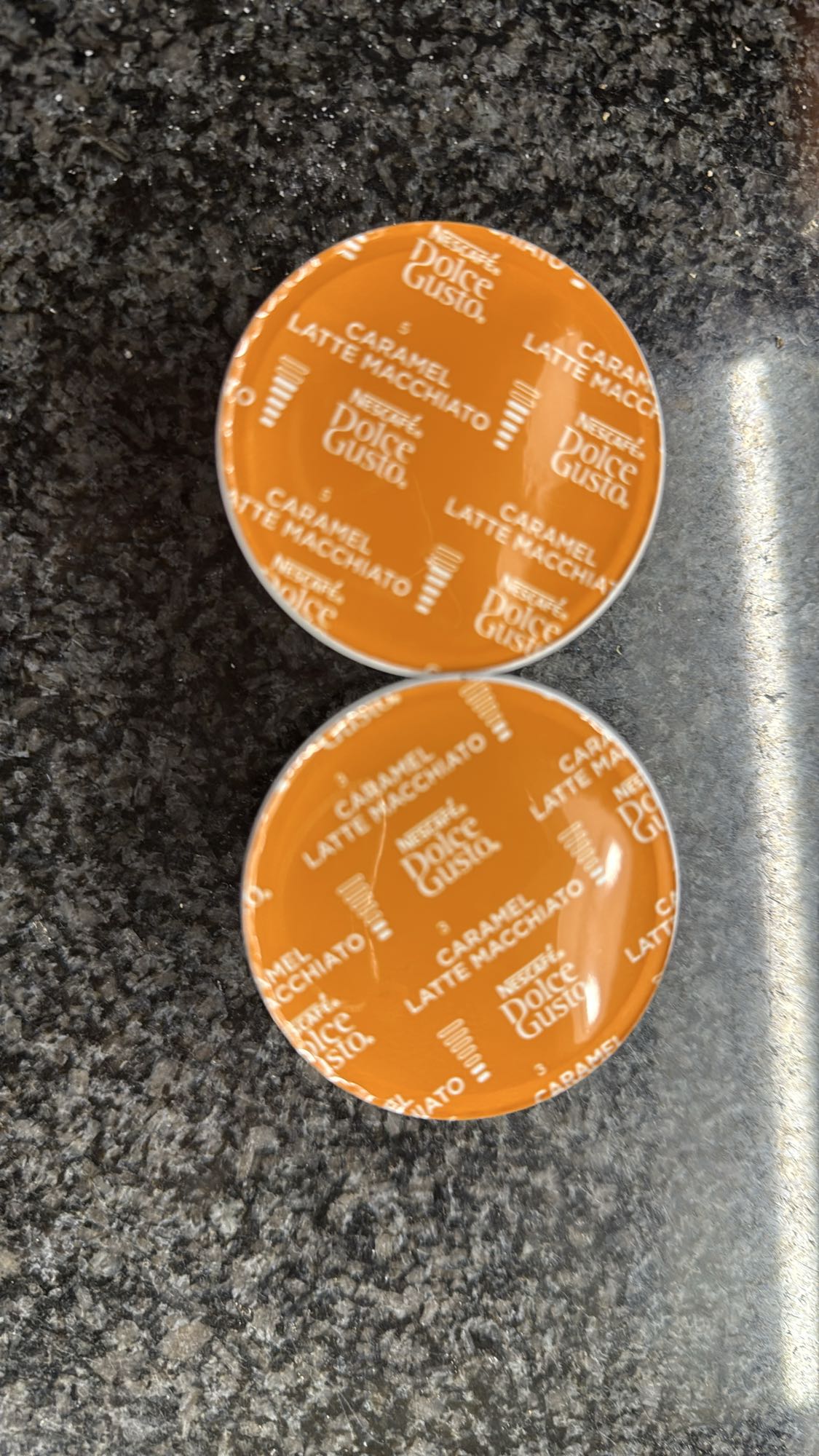 Caramel Latte Macchiato cups