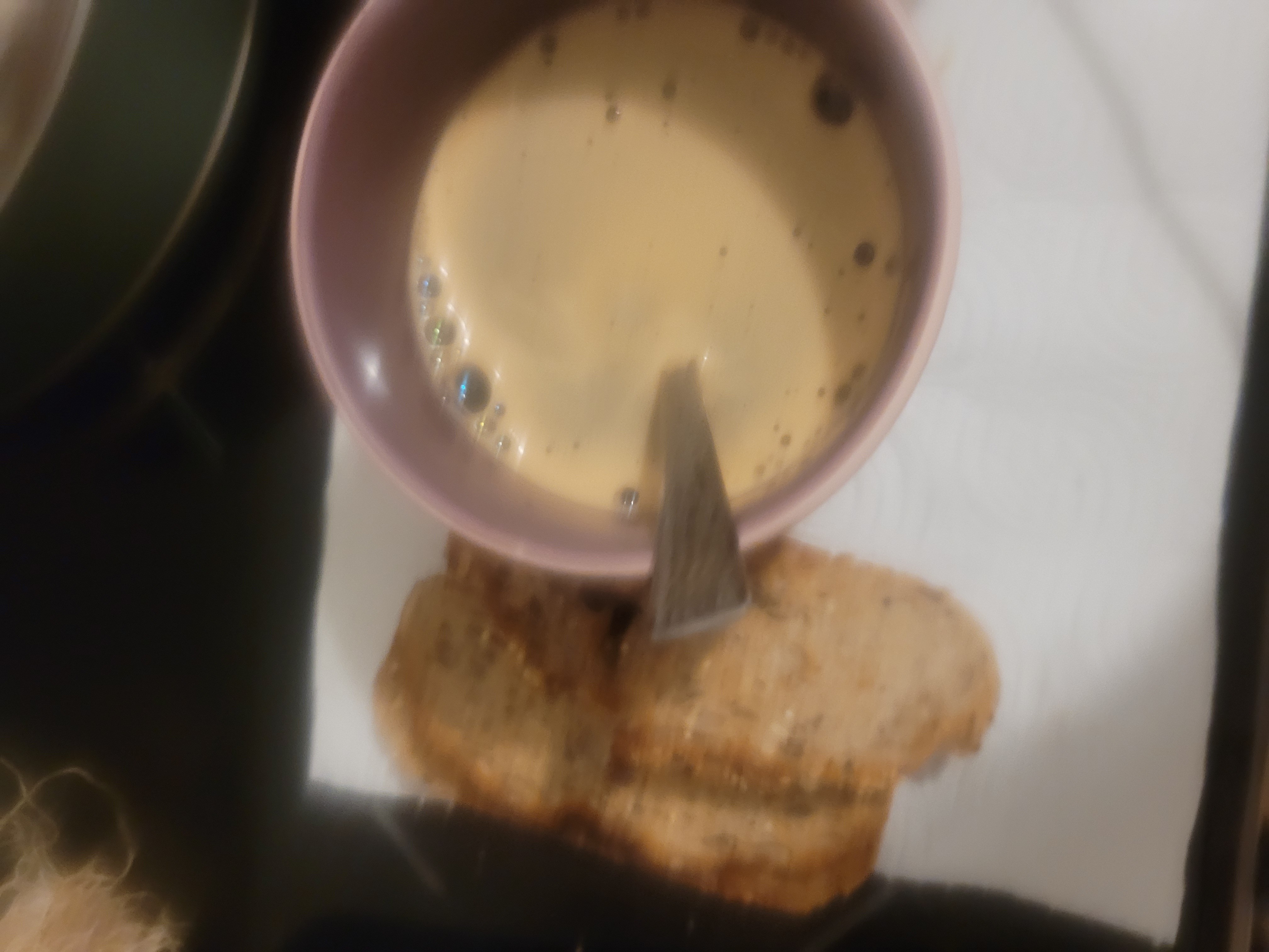 Café et pain grillé