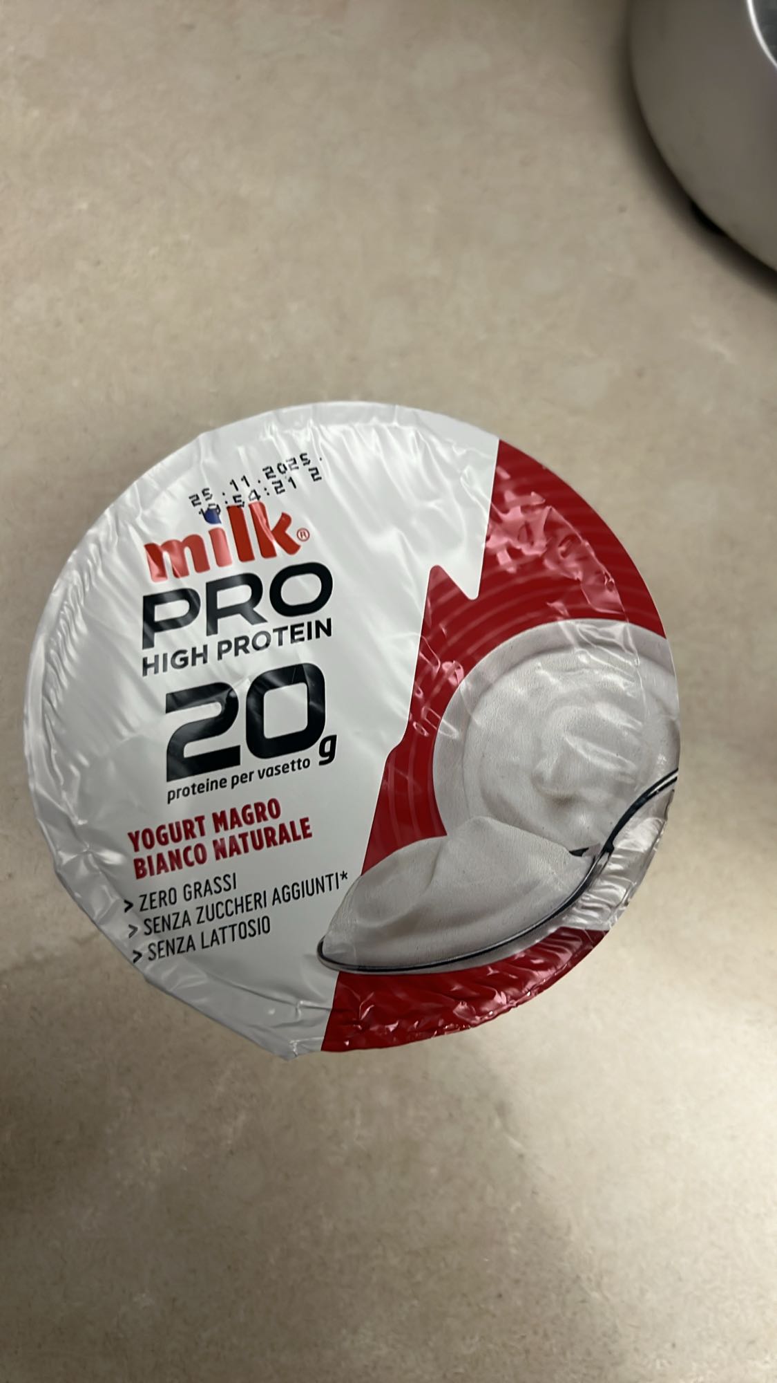 Yogurt magro proteico