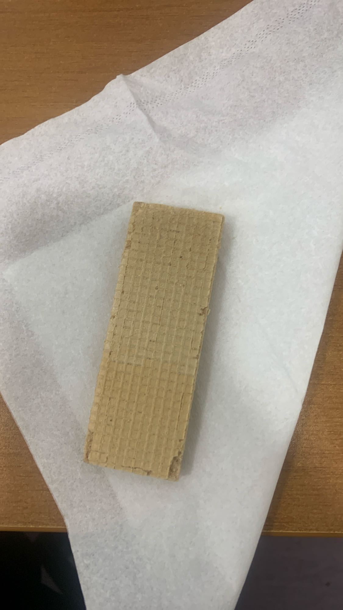 Vanilla wafer snack