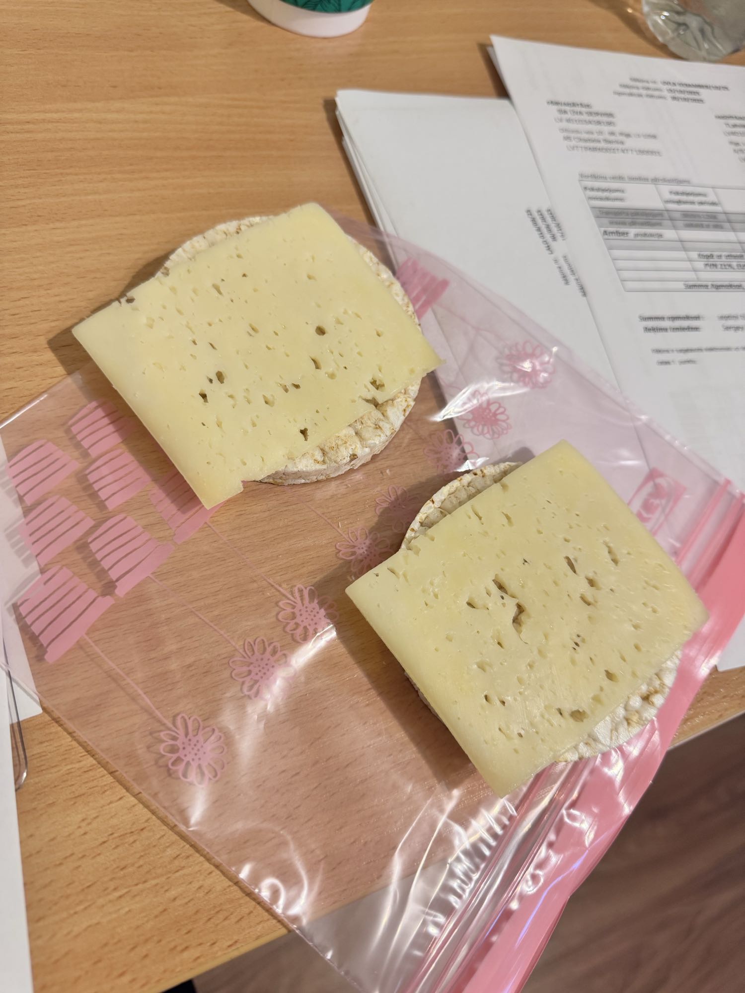 Хлебцы с сыром