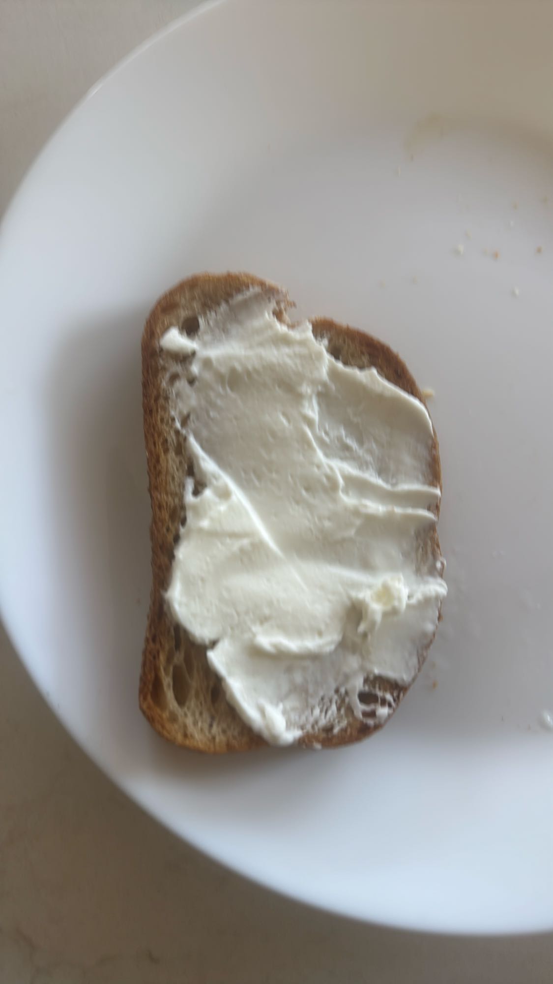 Bread with Cream Cheese