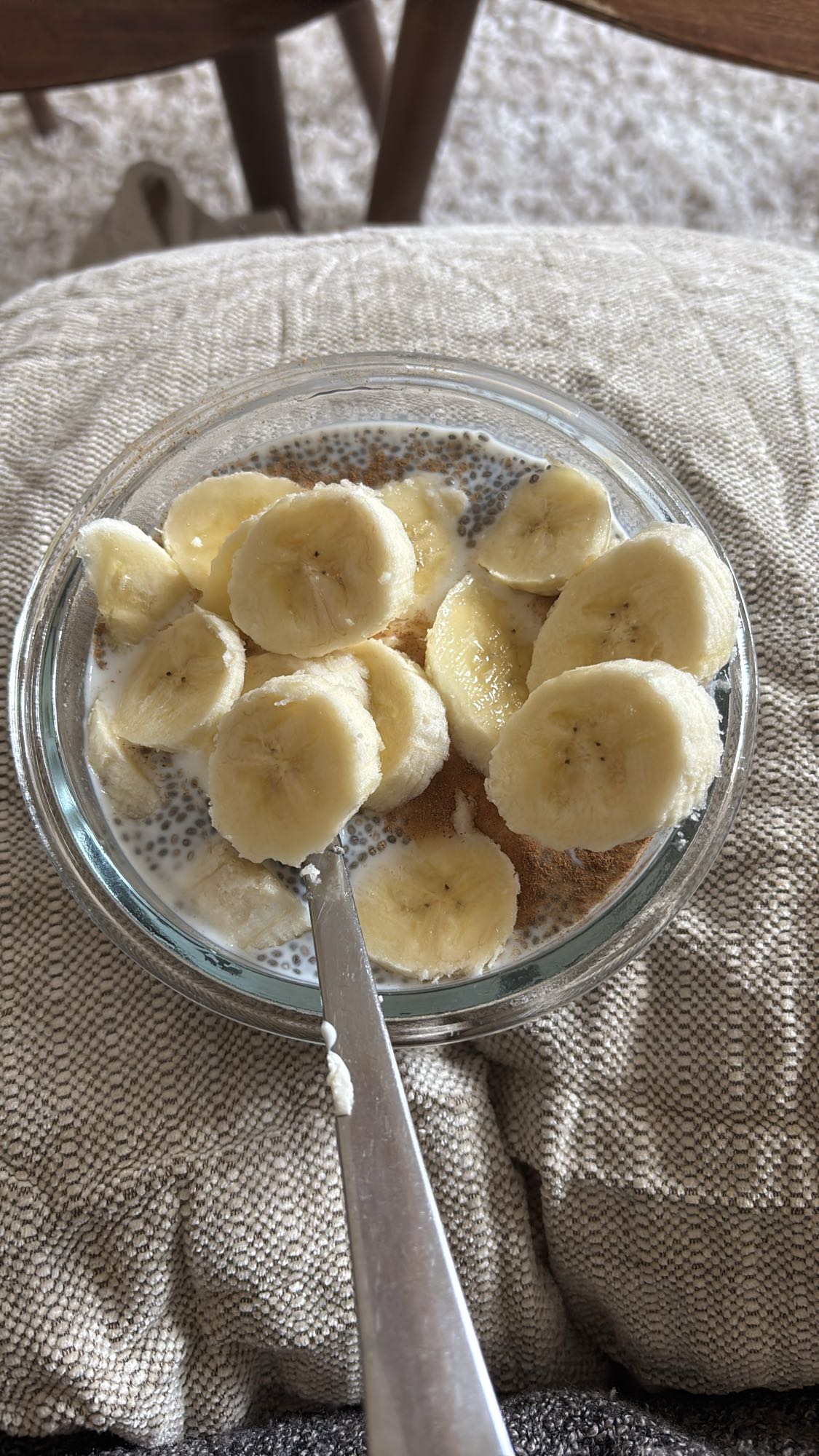 Chiapudding med banan