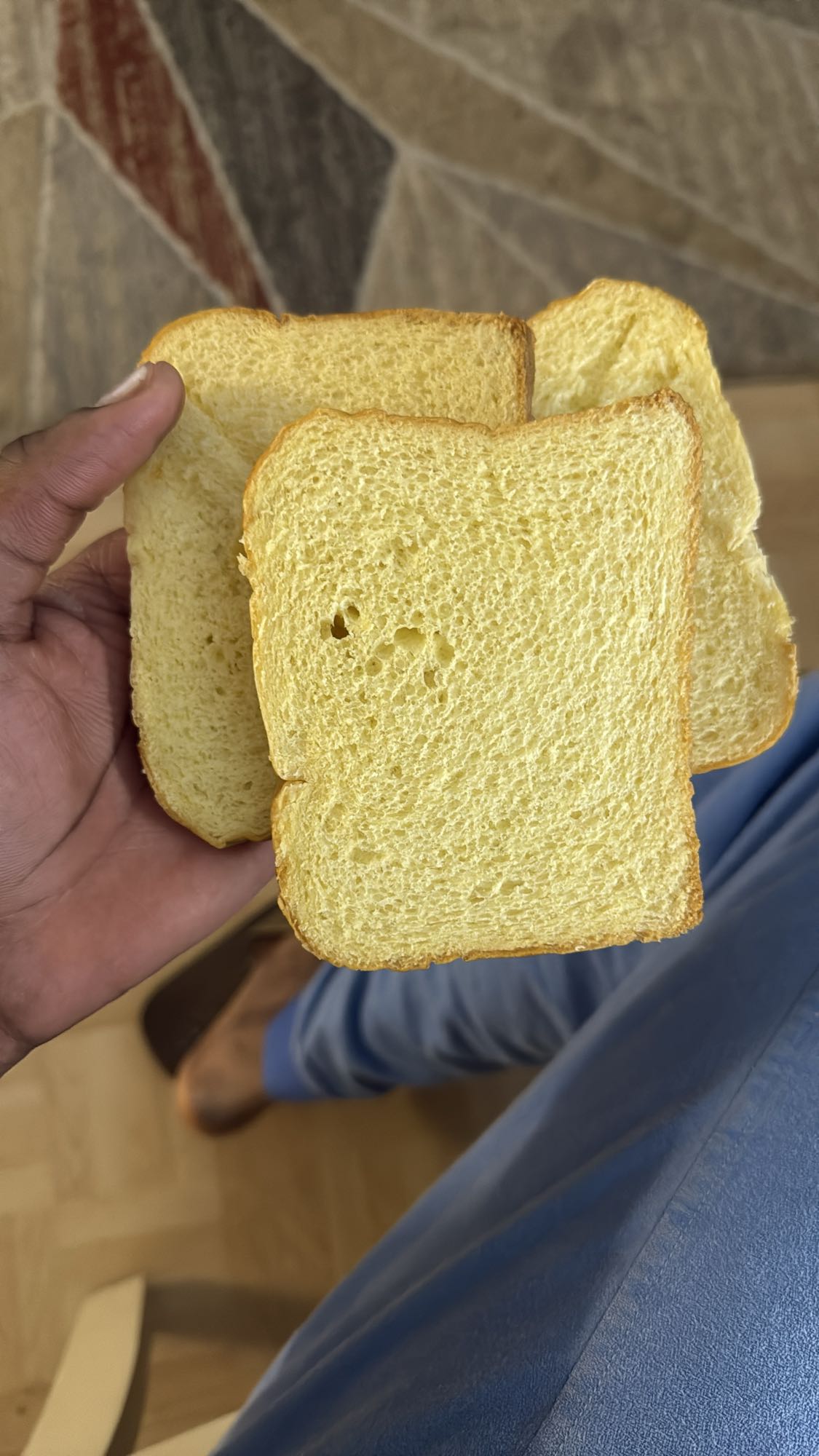 Plain White Bread Slices