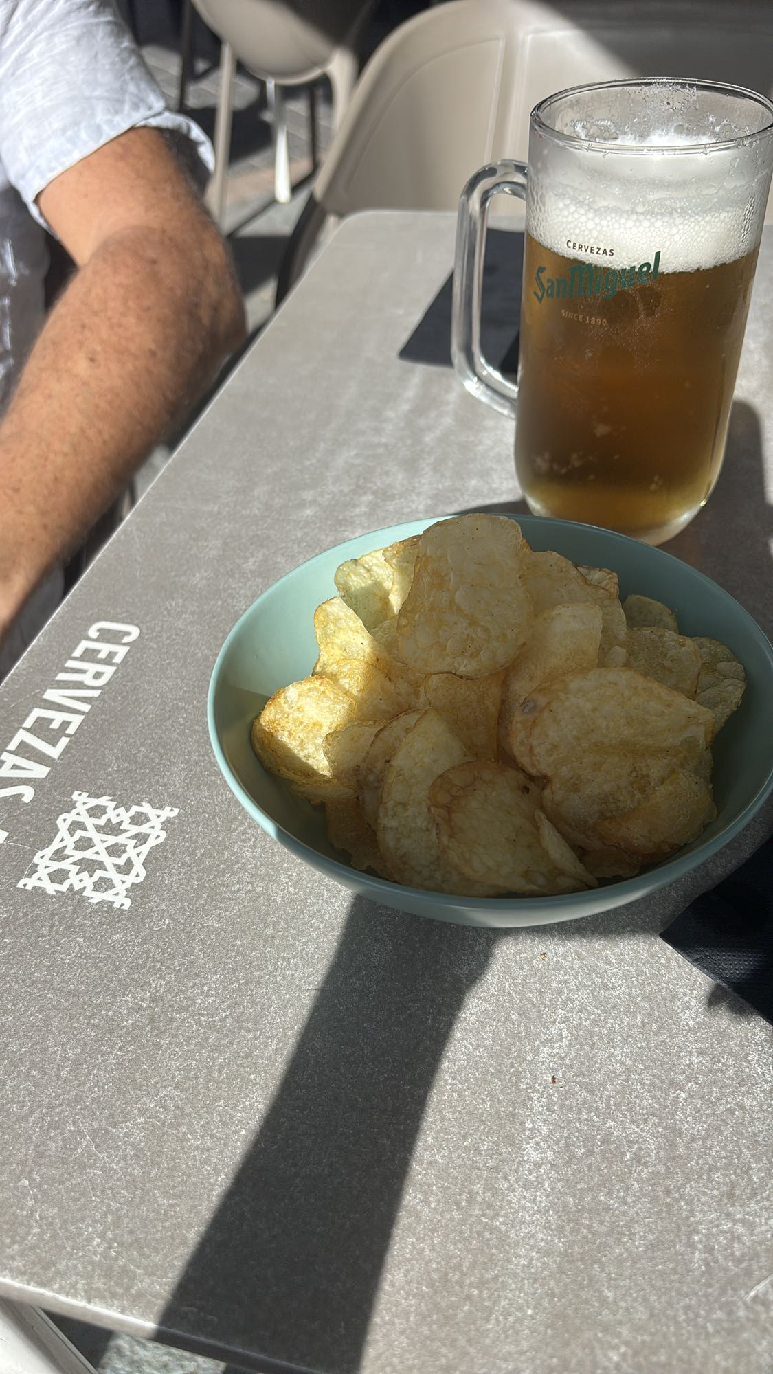 Chips och öl