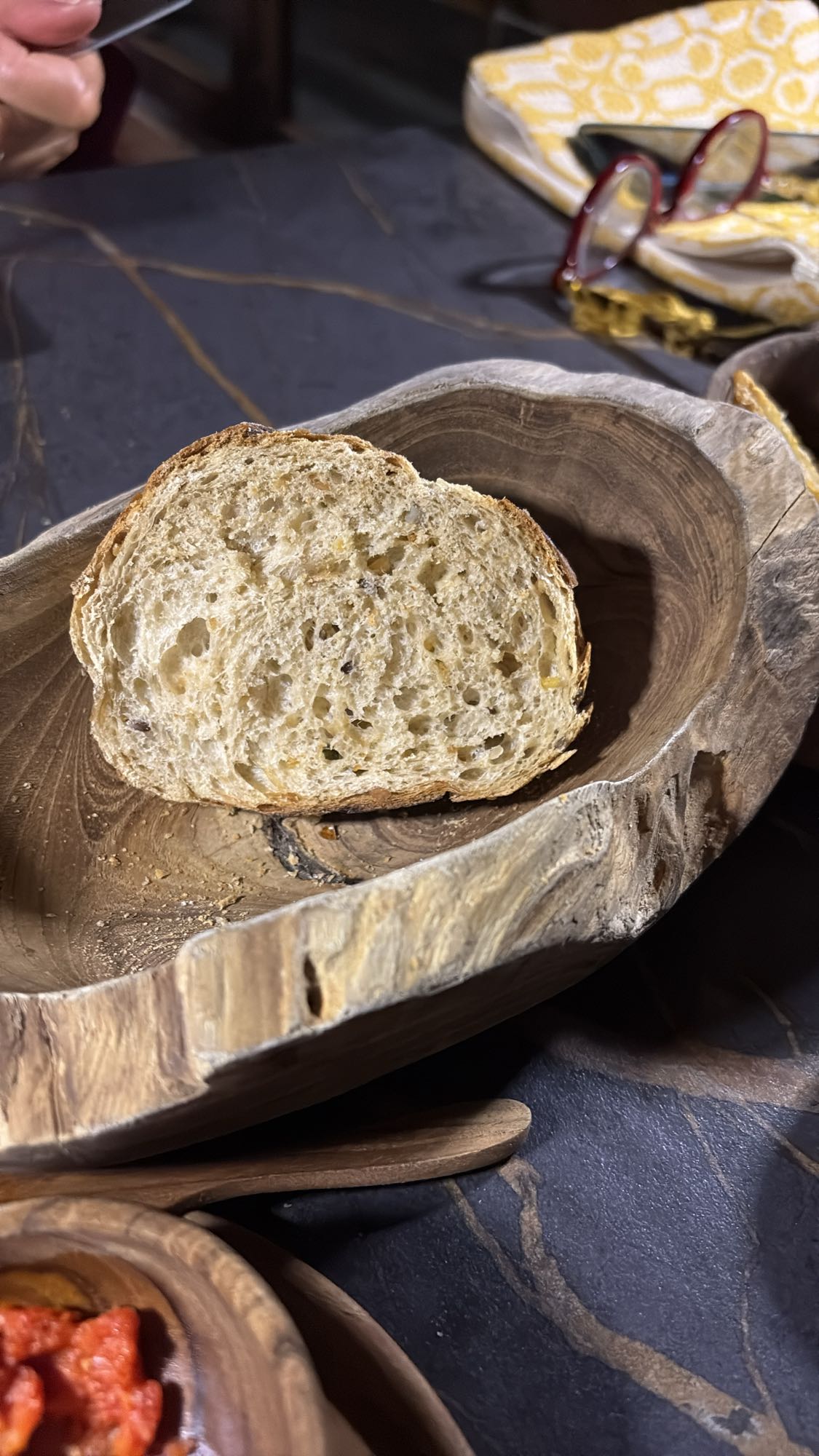 Rustic Bread Slice