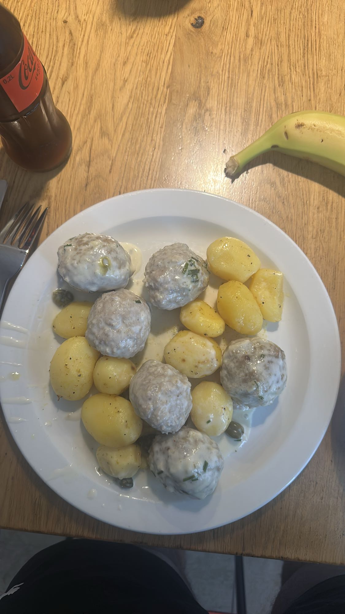 Königsberger Klopse mit Kartoffeln