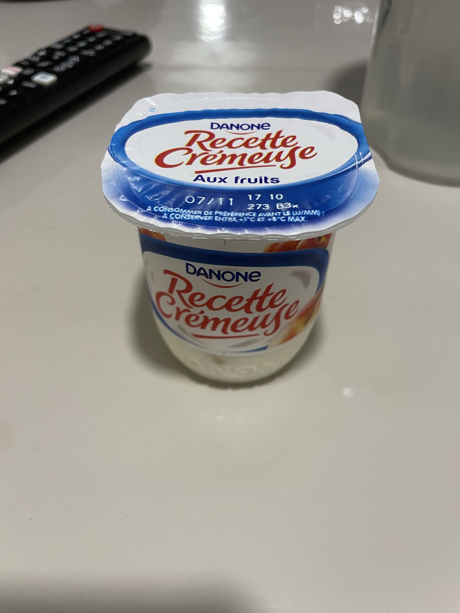 Yaourt aux fruits crémeux