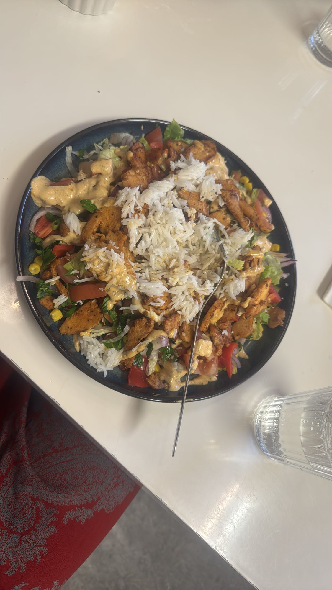 Kycklingris med grönsaker